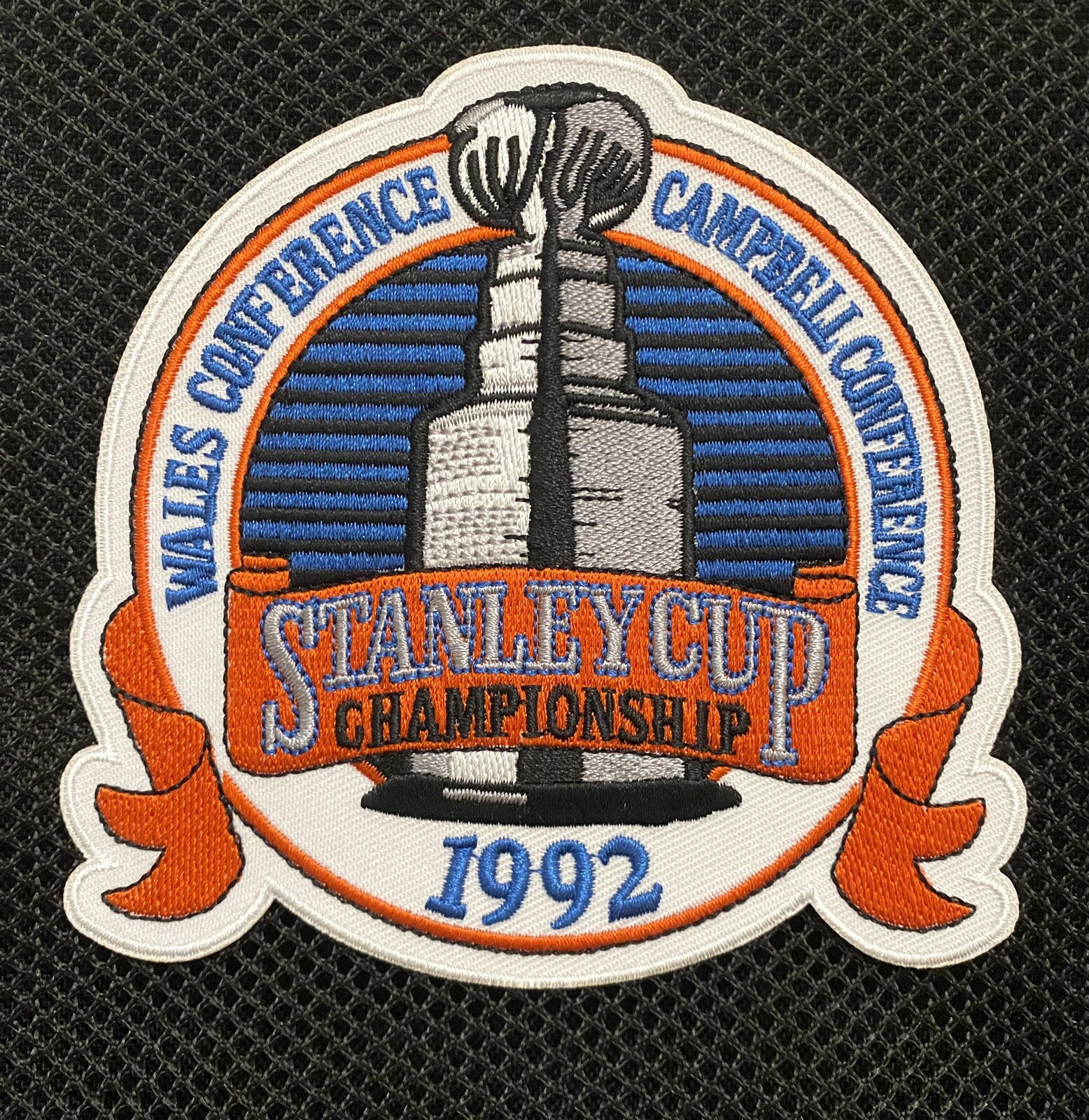 NHL 1992 Stanley Cup Finals Jersey Patch Pittsburgh Penguins v Chicago Blackhawk