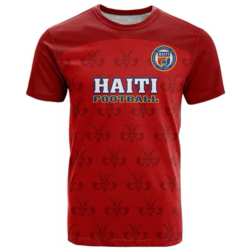 Haiti World Cup Fan Shirt – Haitian Flag Soccer T-shirt – Men Women Unisex
