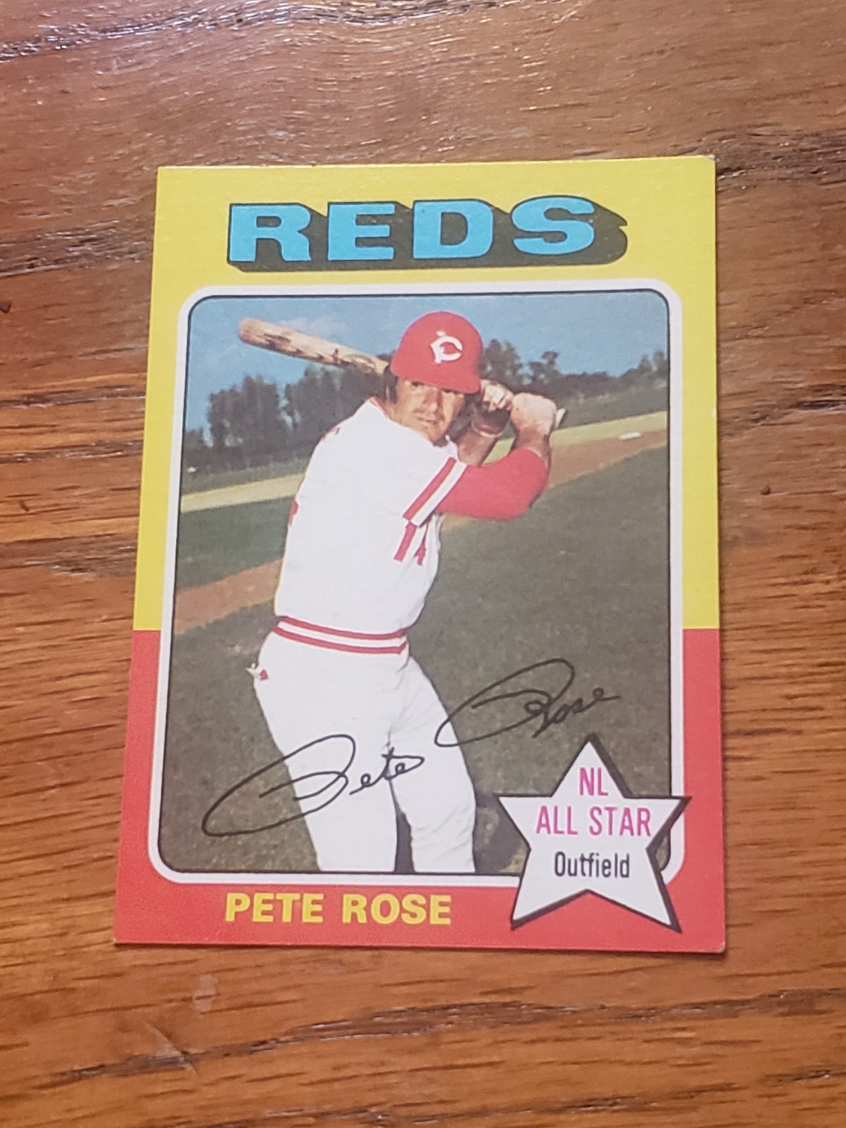 1975 Topps – Pete Rose #320, shoei-2022 stars and 2023 8 bit ballers. raw ex-mt.