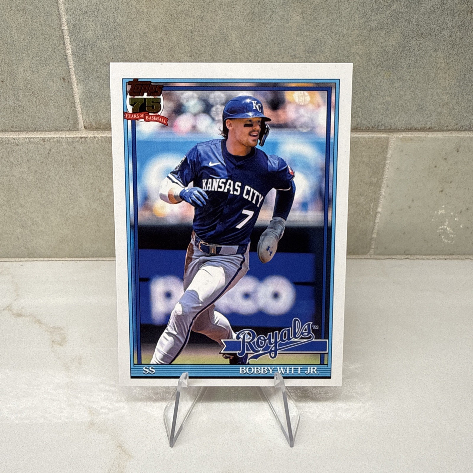 2026 Topps Series 1 – 1991 Topps Baseball Bobby Witt Jr. #T91-3