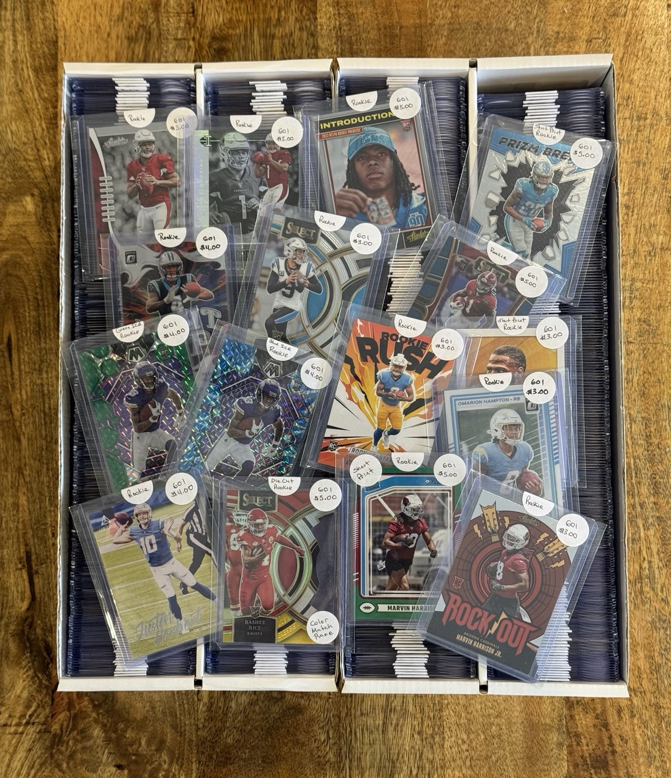 150 Count Mystery Box Football Card Lot – Estate Sale – Massive Collection