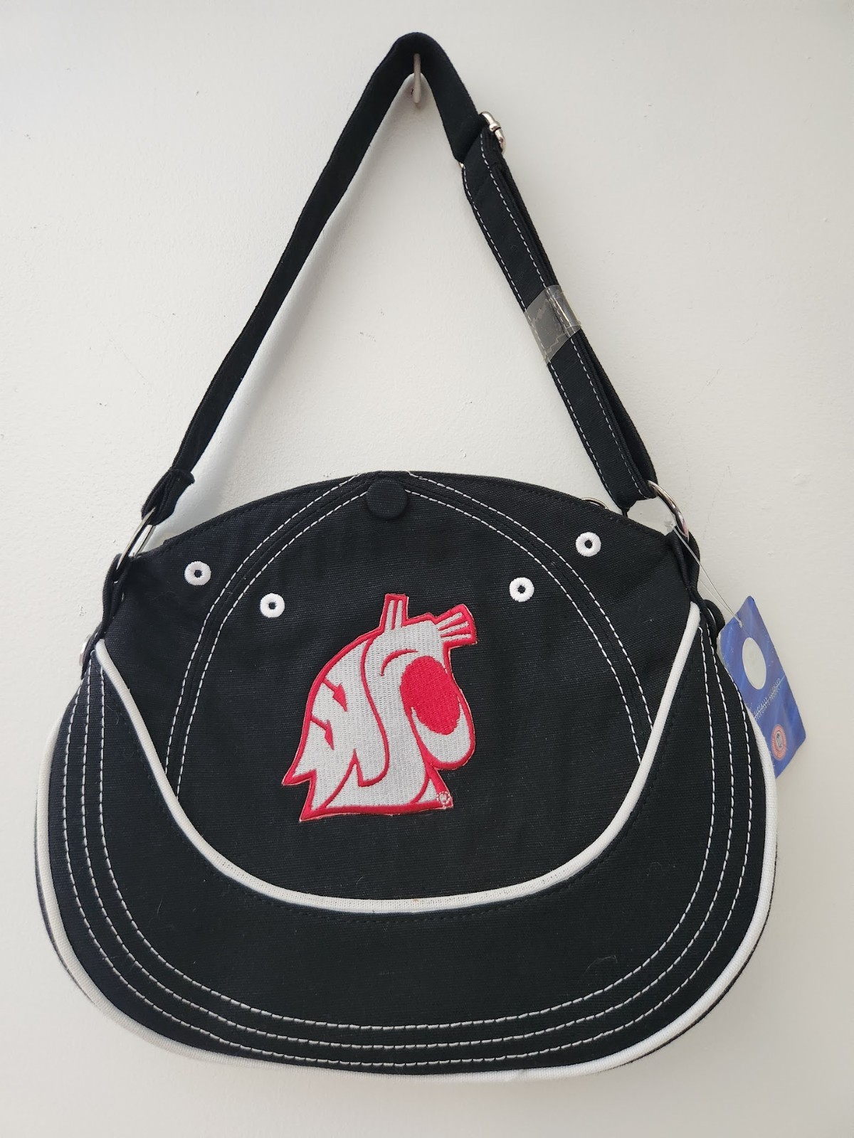 Washington State WSU Cougars Collegiate Cross Body Shoulder Sling Bag Purse NWT