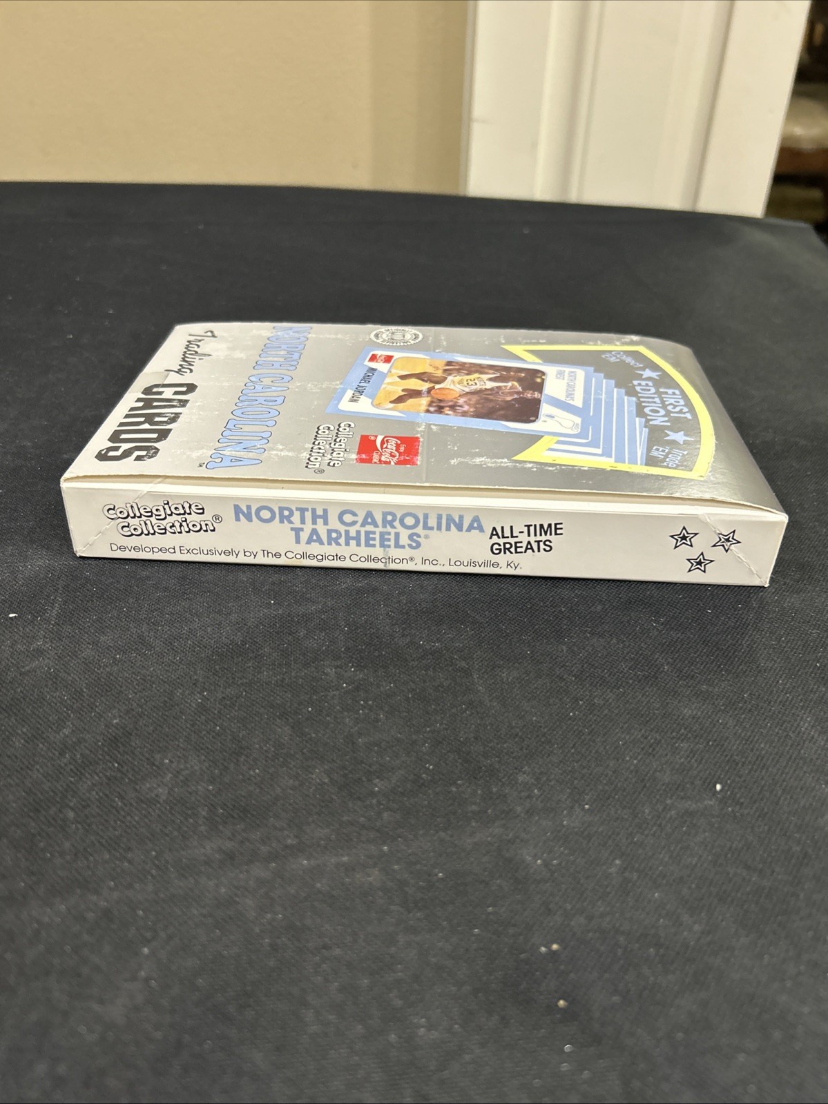 1989 North Carolina Collegiate Basketball 1st Edition Box 36 Packs Sealed Jordan