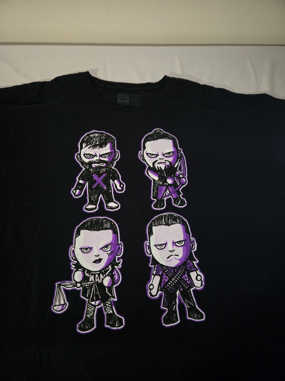 WWE 3XL AUTHENTIC SHIRT THE JUDGEMENT DAY RHEA RHIPLEY MAMI DIRTY DOM XXXL
