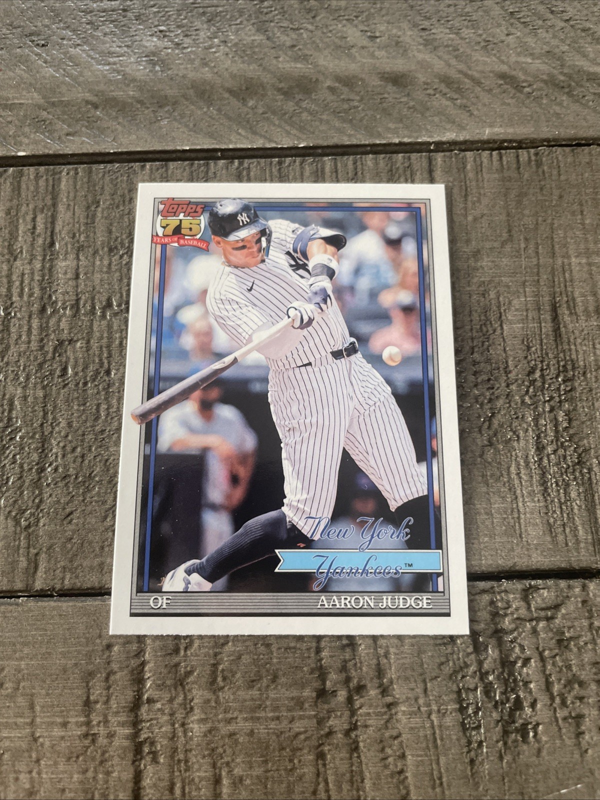 2026 Topps Series 1 – 1991 35th Anniversary Aaron Judge #T91-34