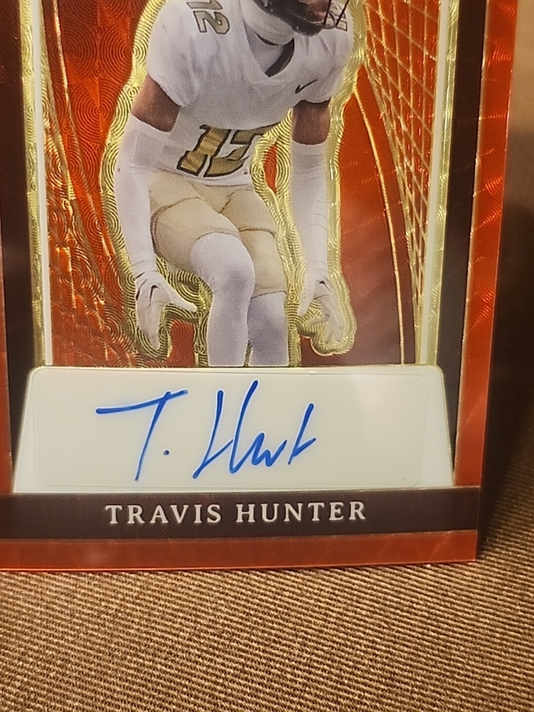 2024 Pro Set Travis Hunter SP Rookie Auto 1/1 Superfractor Jacksonville Jaguars