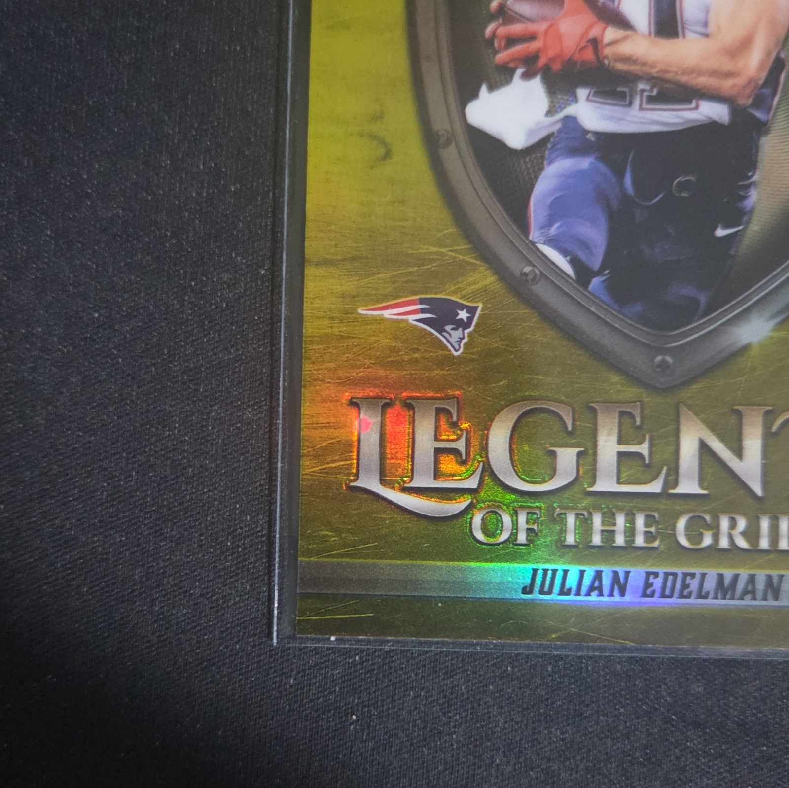 2025 Topps Chrome Legends of the Gridiron Julian Edelman LOG-24 /275 *Patriots*
