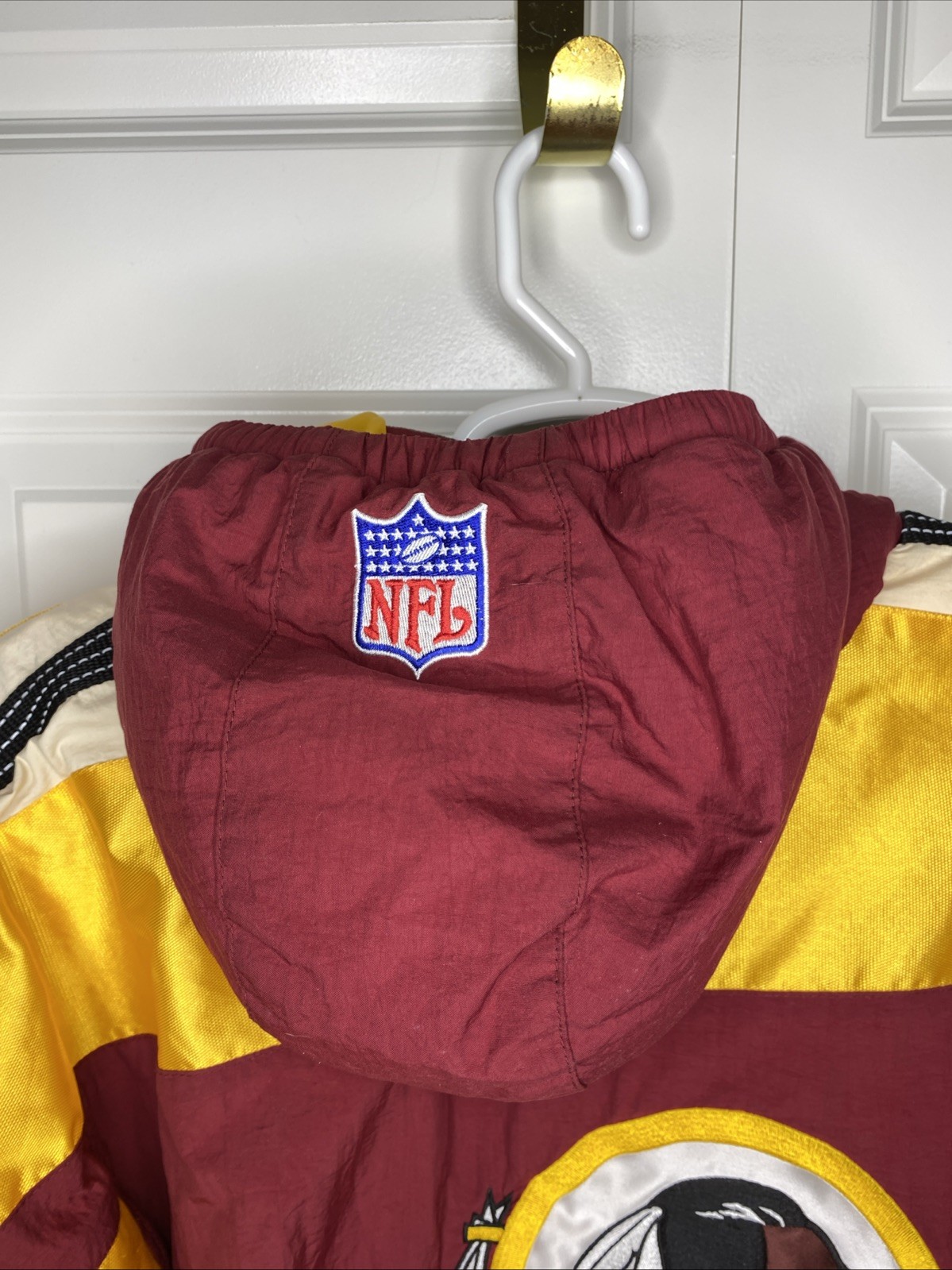Vintage Starter Pro Line Washington Redskins Bomber Jacket Size XL Good Cond!
