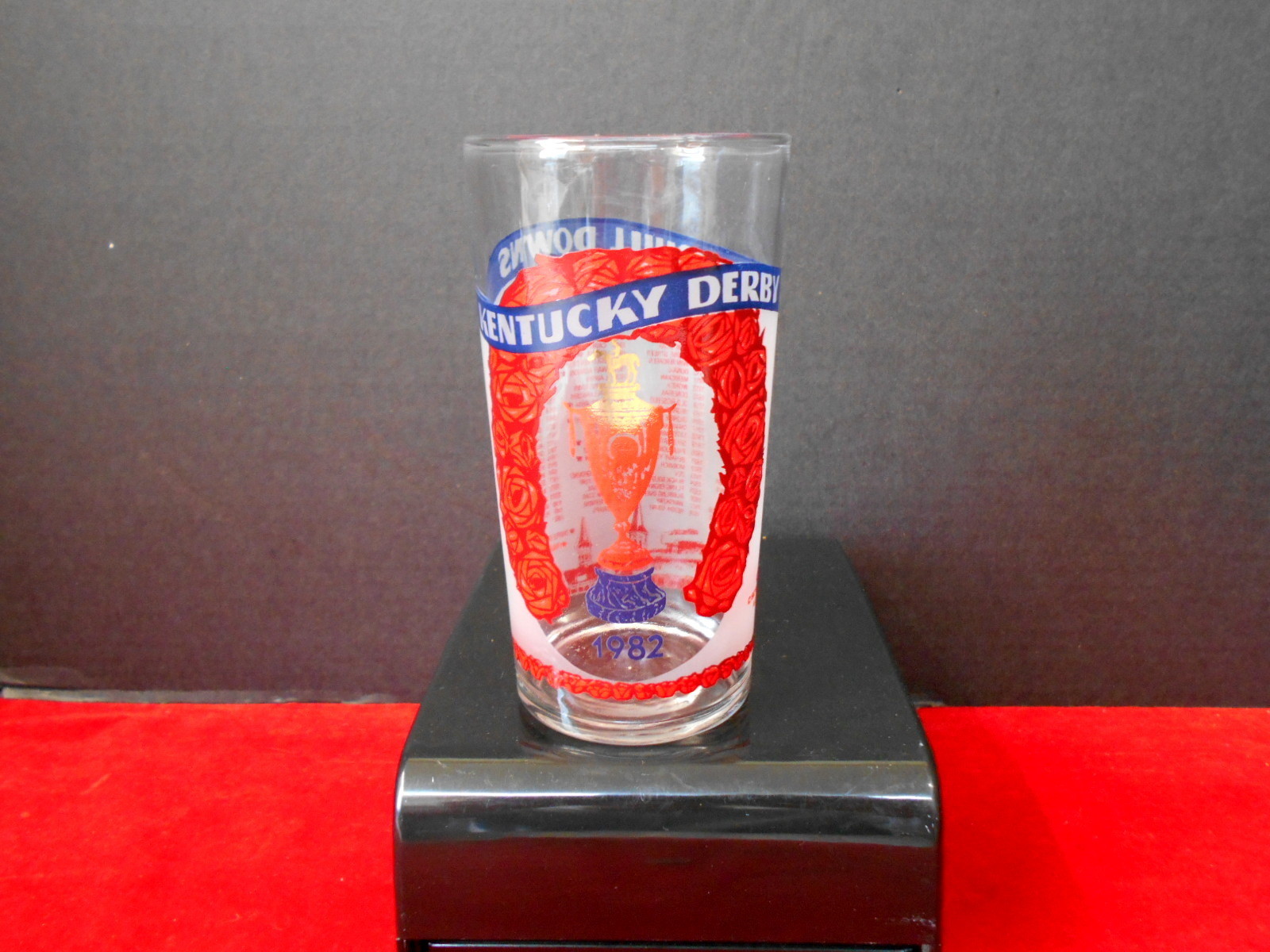 1982 KENTUCKY DERBY 108 OFFICAL MINT JULEP GLASS