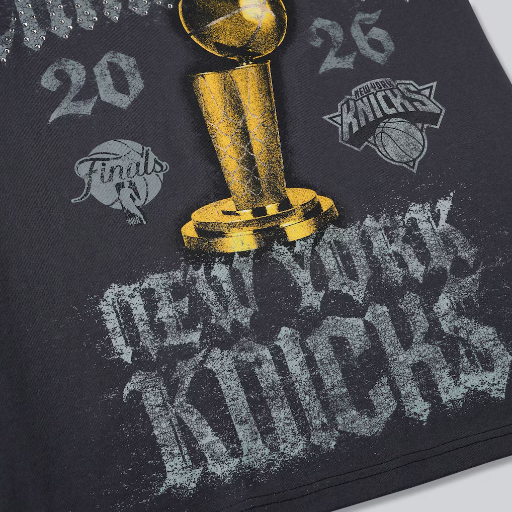 New York Knicks Nike 2026 NBA Finals Champions Authentic Locker Room T-Shirt