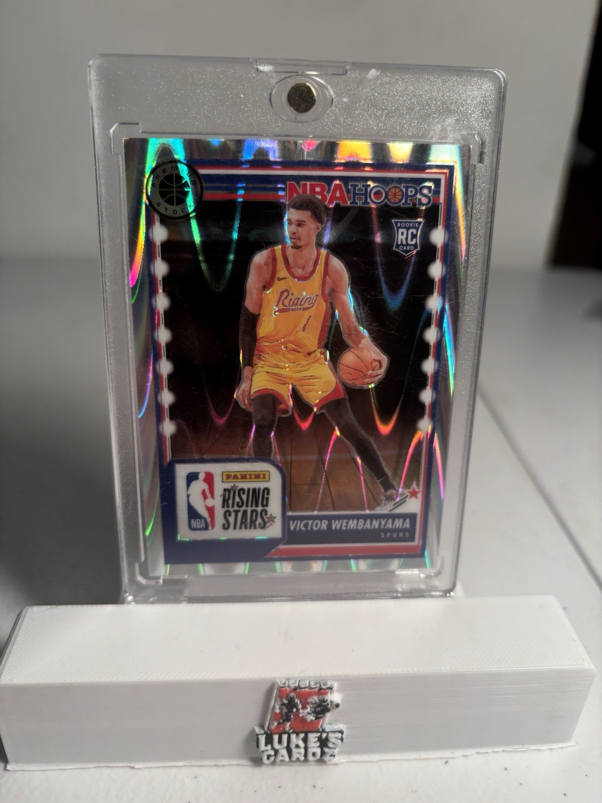 2023-24 Nba Hoops – Rising Stars Victor Wembanyama #282 Seismic Prizm (RC)