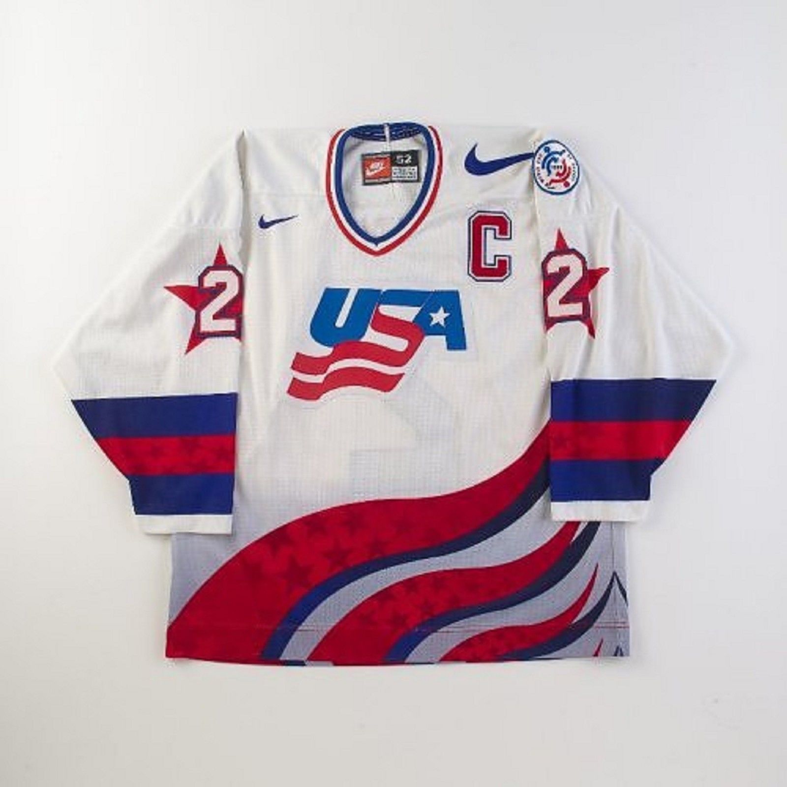 1996 World Cup Of Hockey Patch Team Usa Canada 3″ In Diameter