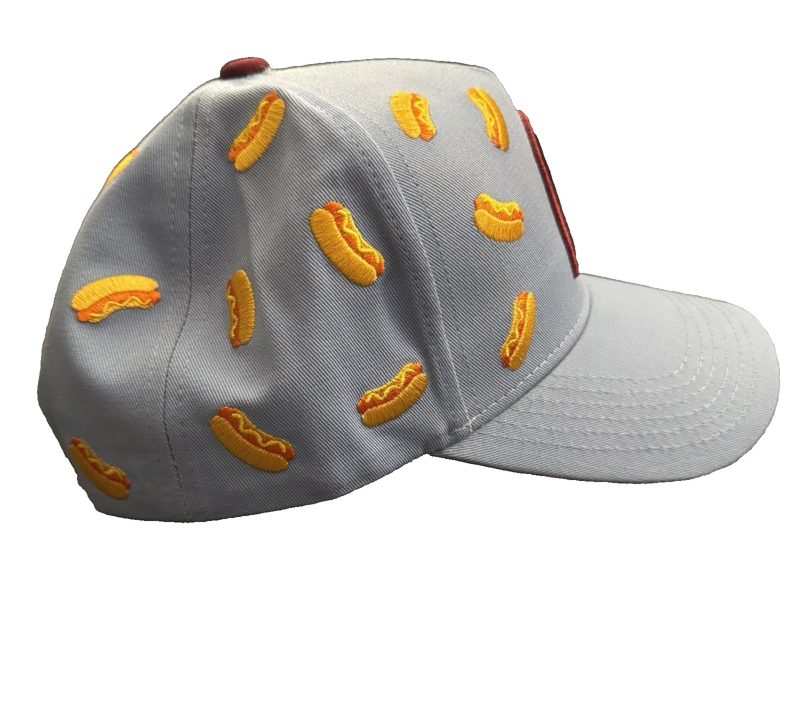 2026 PHILLIES HATFIELD HOTDOG HAT CAP ONLY 3000 THEME NIGHT 04/28/26 POWDER BLUE