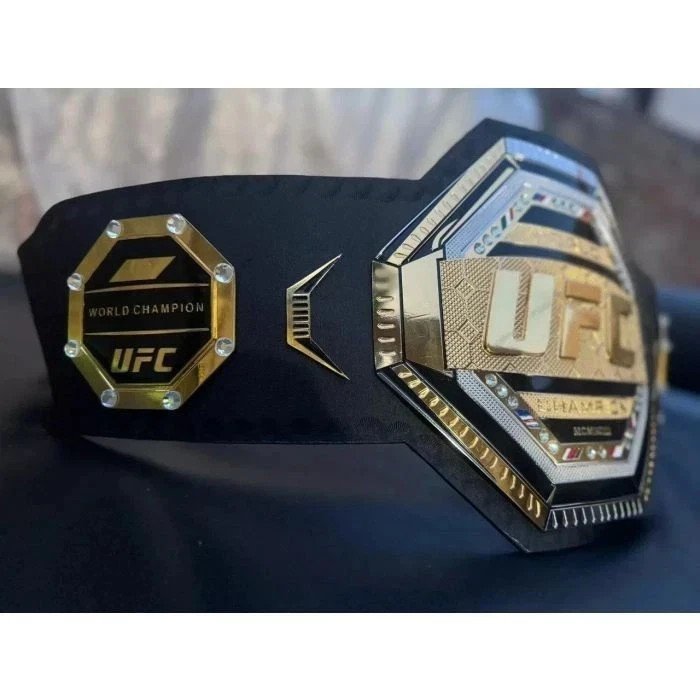 UFC Legacy Championship Title Belt Brass Gold Adult Size Replica Belt 4mm