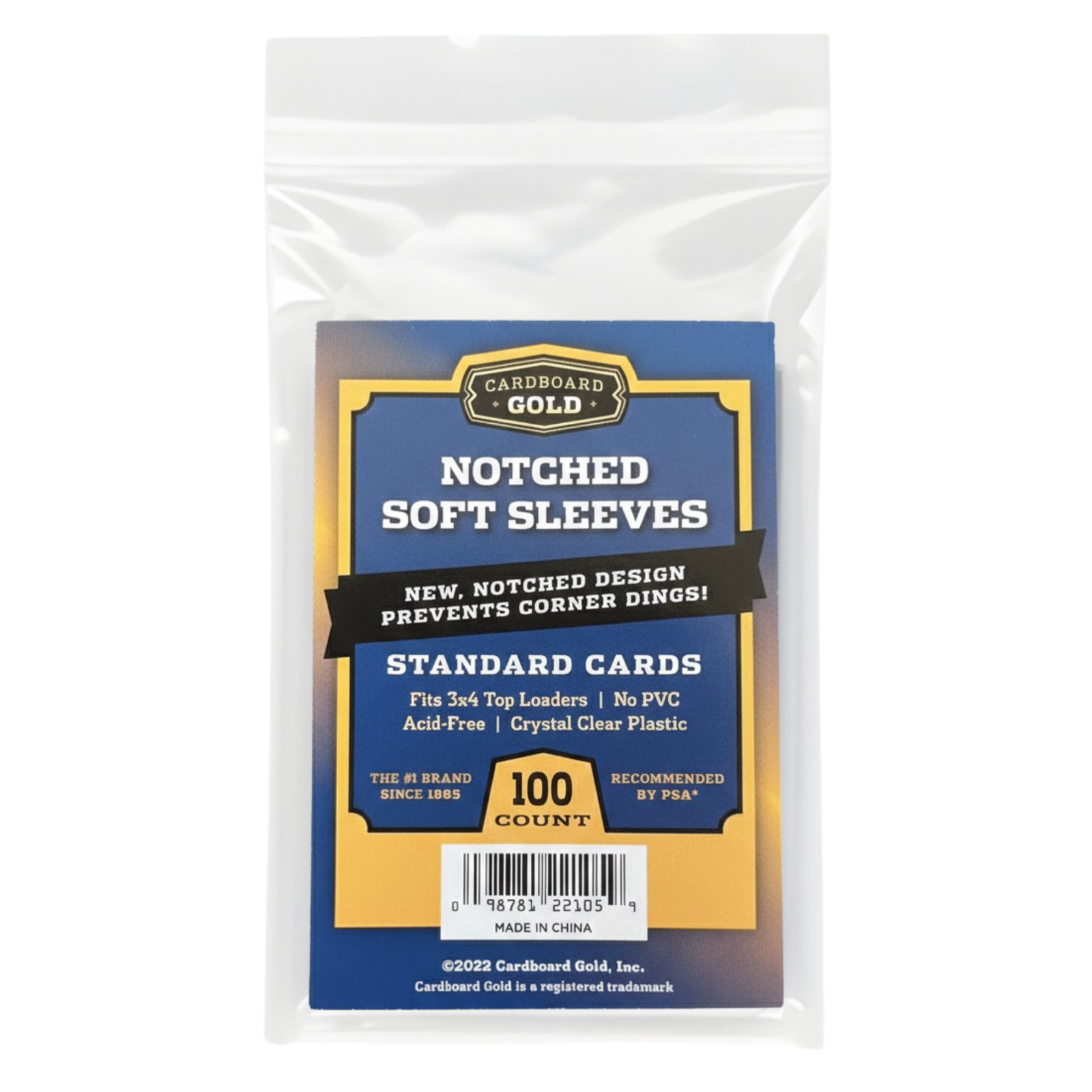 5000 CBG Premium Easy Glide Notched Easy Loading Trading Card Soft Sleeves – NEW