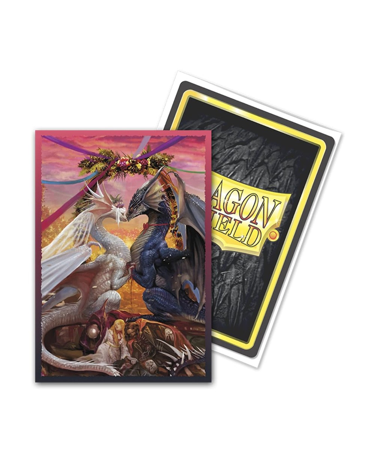 Dragon Shield – Limited Edition Brushed Art Japanese: Valentine Dragon 60