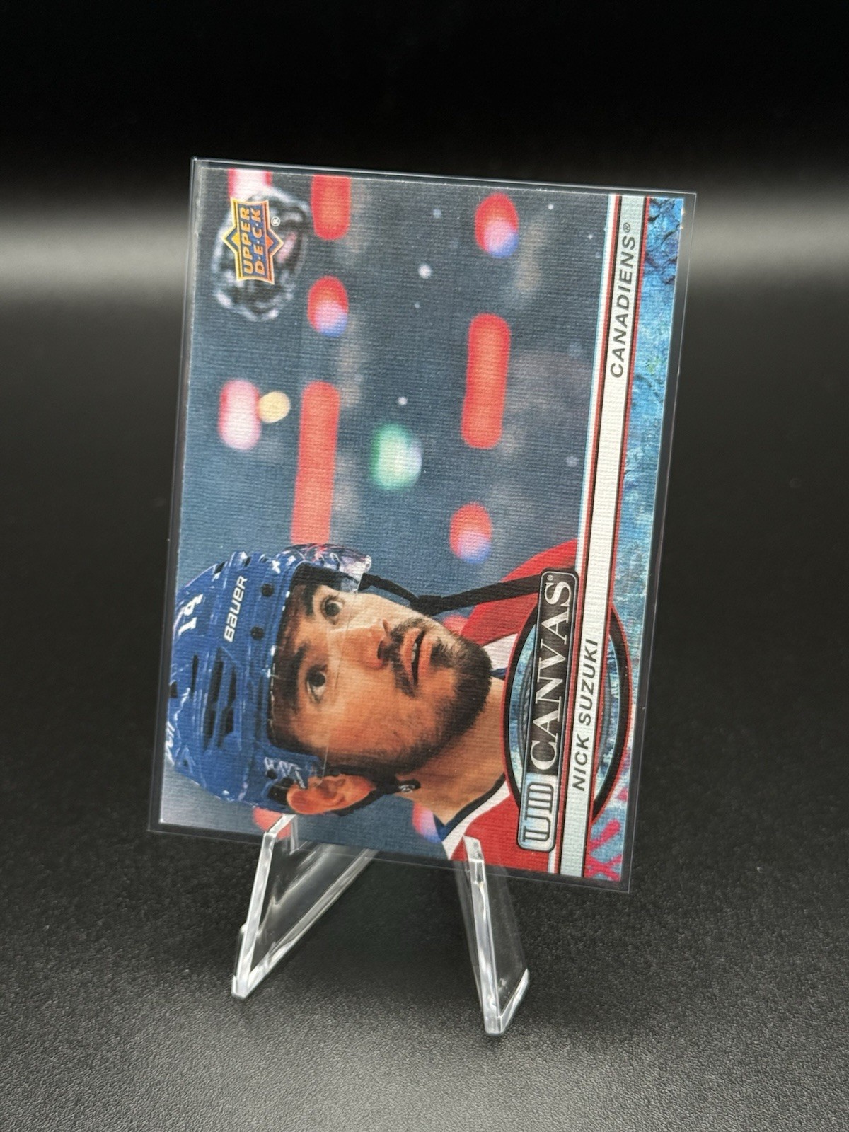 2025-26 UPPER DECK EXTENDED C-271 NICK SUZUKI CANVAS MONTREAL CANADIENS