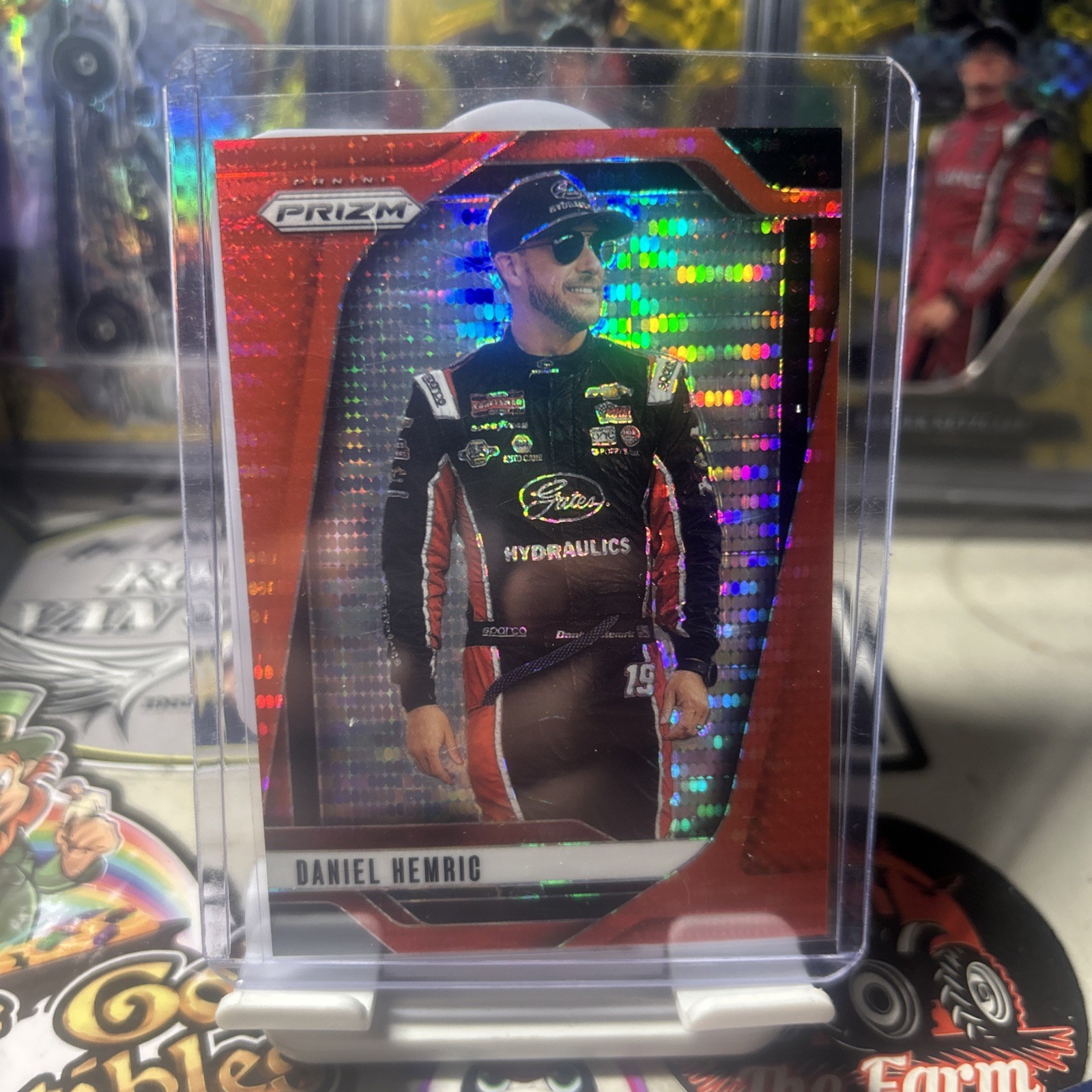 2025 Panini Prizm Nascar Racing – Daniel Hemric /199 Red Pulsar Prizm #42
