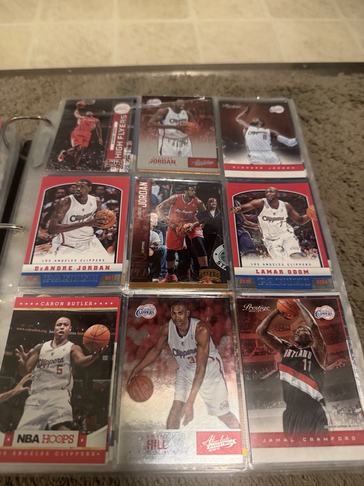 Sport Cards Binder NFL, And Nba Rare And Great Condition