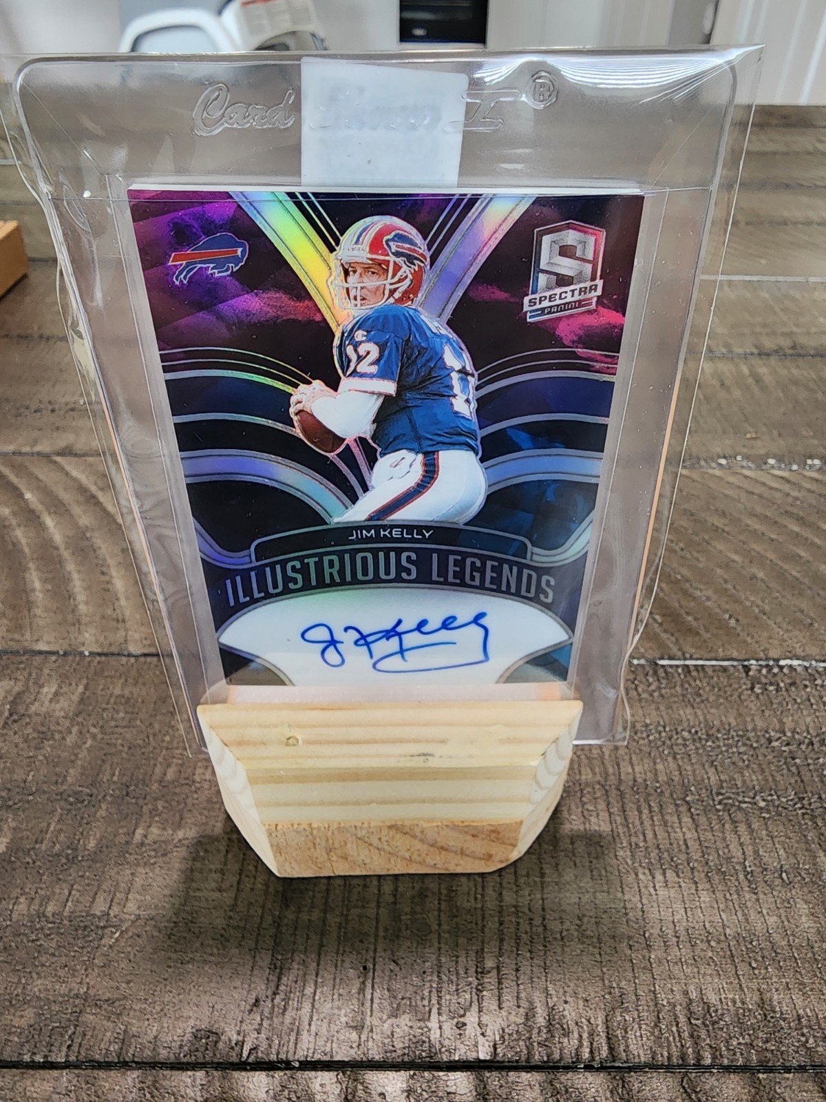 2022 Panini Spectra Illustrious Legends Autos Jim Kelly #ILS-JKE Complete Set
