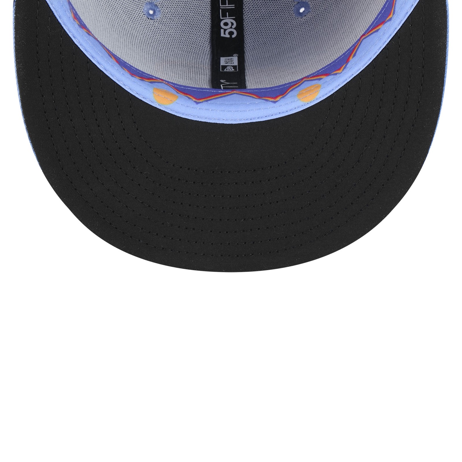 Men’s New Era Light Blue Colorado Rockies 2025 City Connect 59FIFTY Fitted Hat