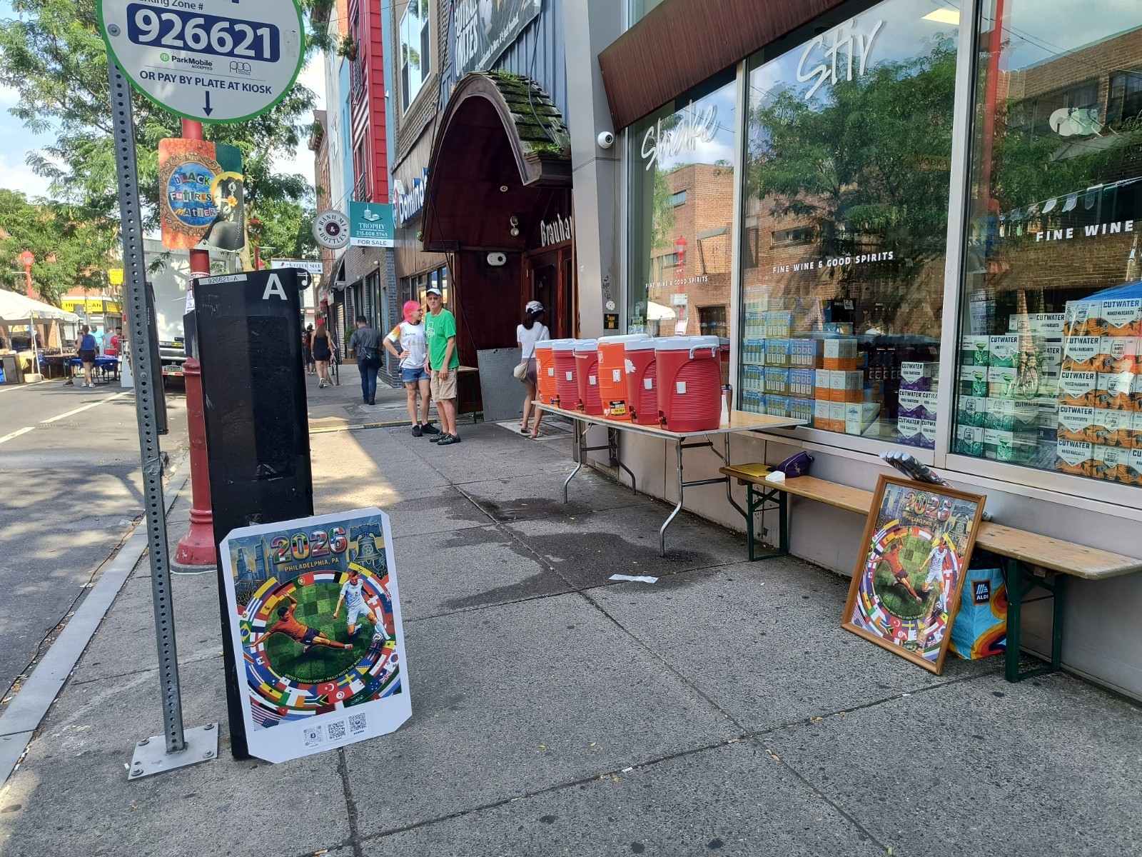 50 Pack Bundle – Philadelphia Themed World Cup Soccer Posters