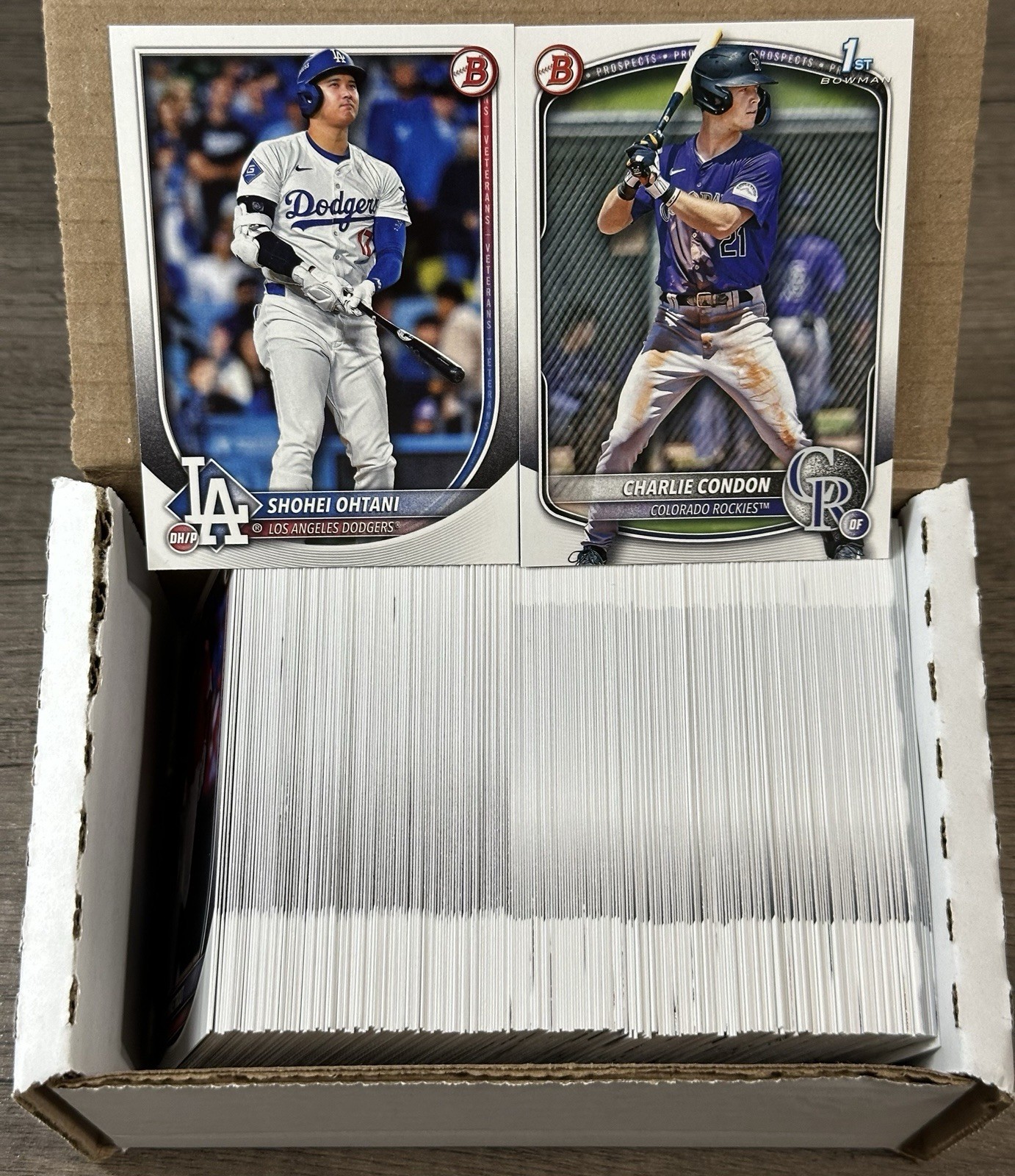 2025 Bowman Baseball Complete Prospect & Vet RC Set 1-100 & BP1-BP150