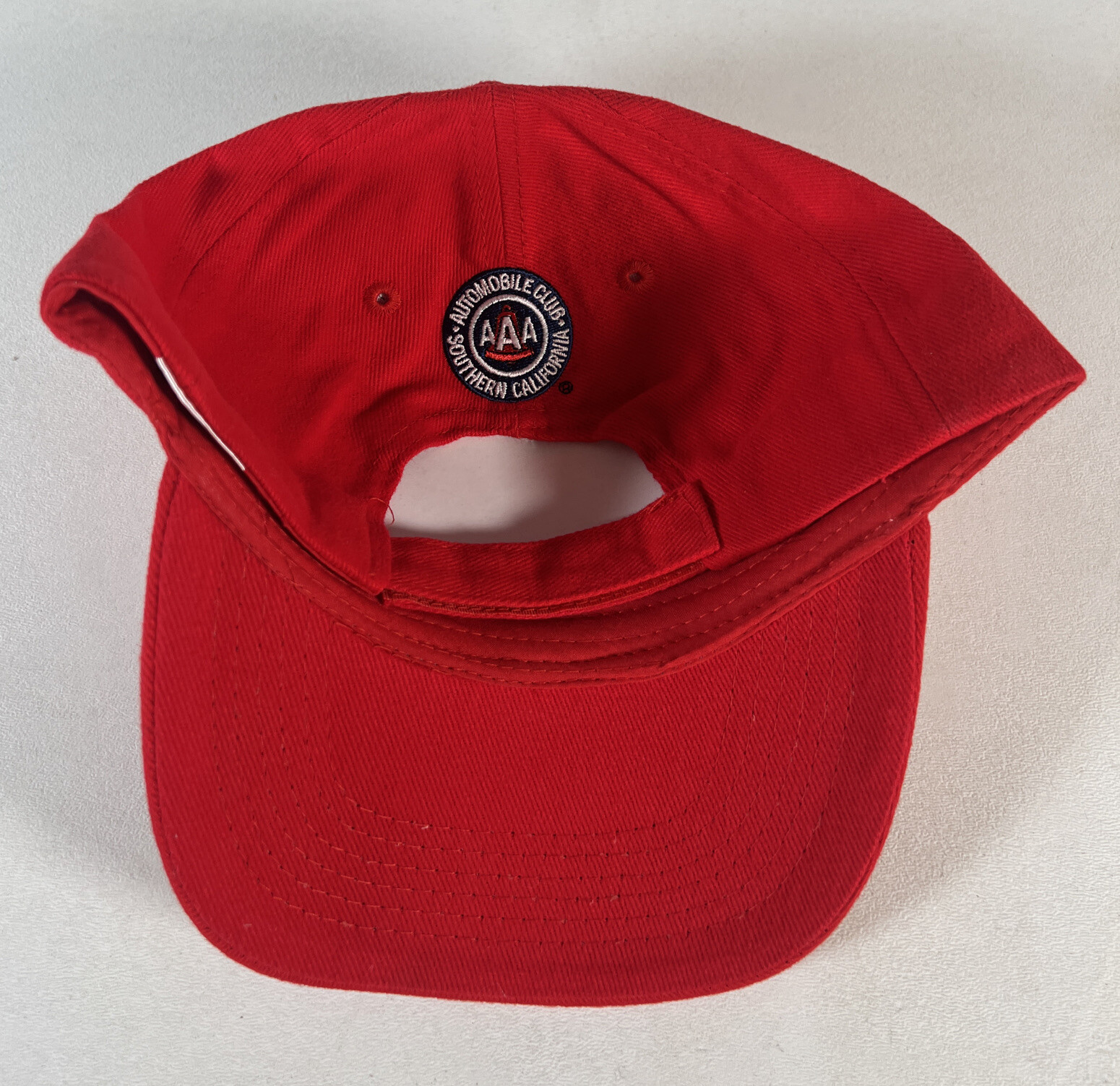 Los Angeles Angels of Anaheim Hook & Loop Back Checkered Pattern AAA Promo