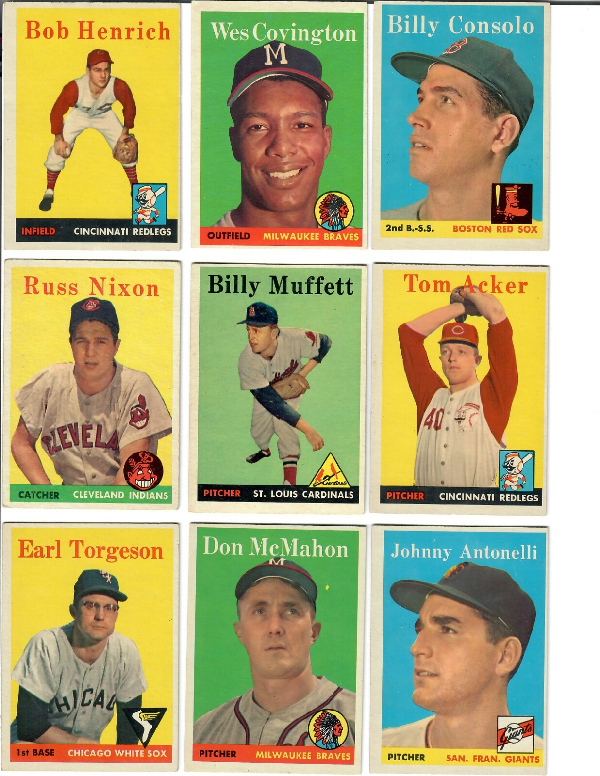 5/23/26 1958 TOPPS BASEBALL COMPLETE SET BREAK (#1-#250) QUALITY VGEX/EX/EX+