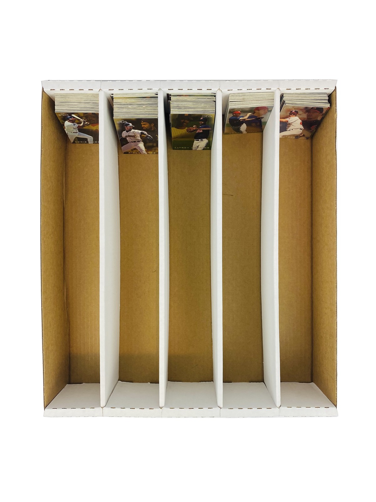(8) MAX PRO FULL LID 5000 CT. 5 ROW TRADING CARD SUPER MONSTER CARDBOARD BOXES