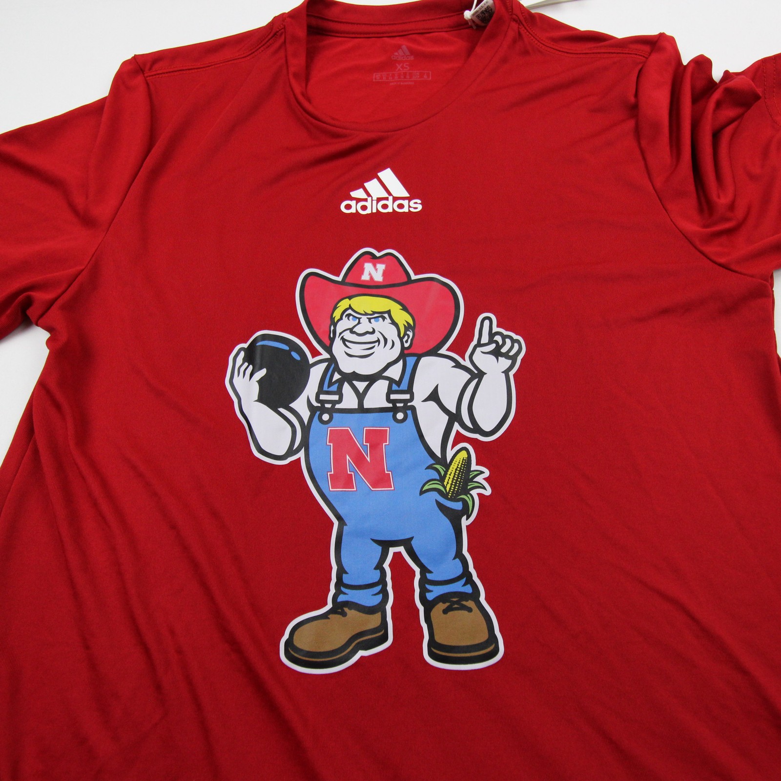 Nebraska Cornhuskers adidas Aeroready Short Sleeve Shirt Men’s Multiple Sizes