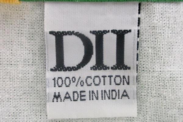 DII Green Cotton Dish Towel “Eat Drink Watch Football” 18×27 – Pre-Owned