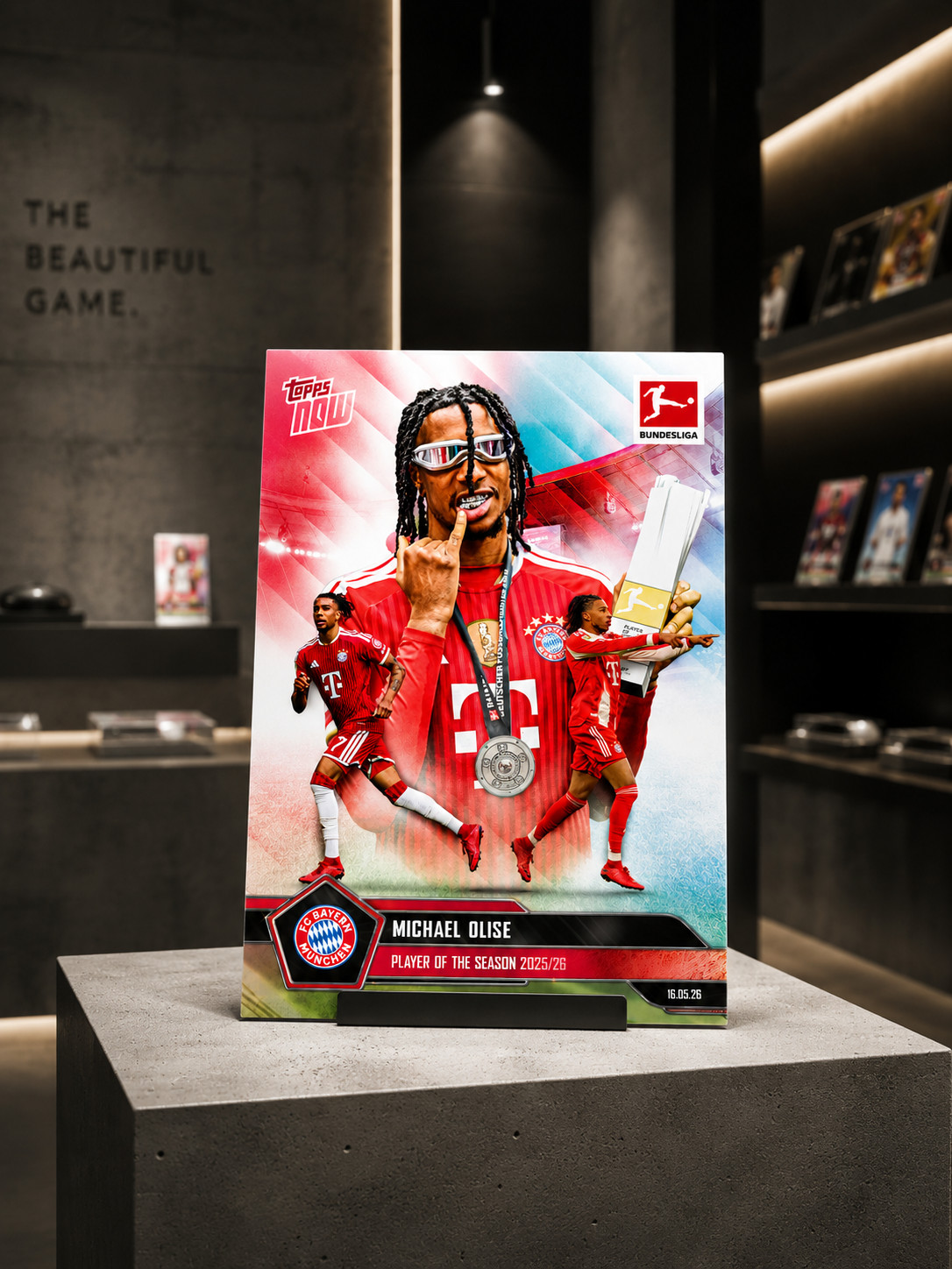 Michael Olise – 2025-26 Bundesliga Topps NOW® – Card 196