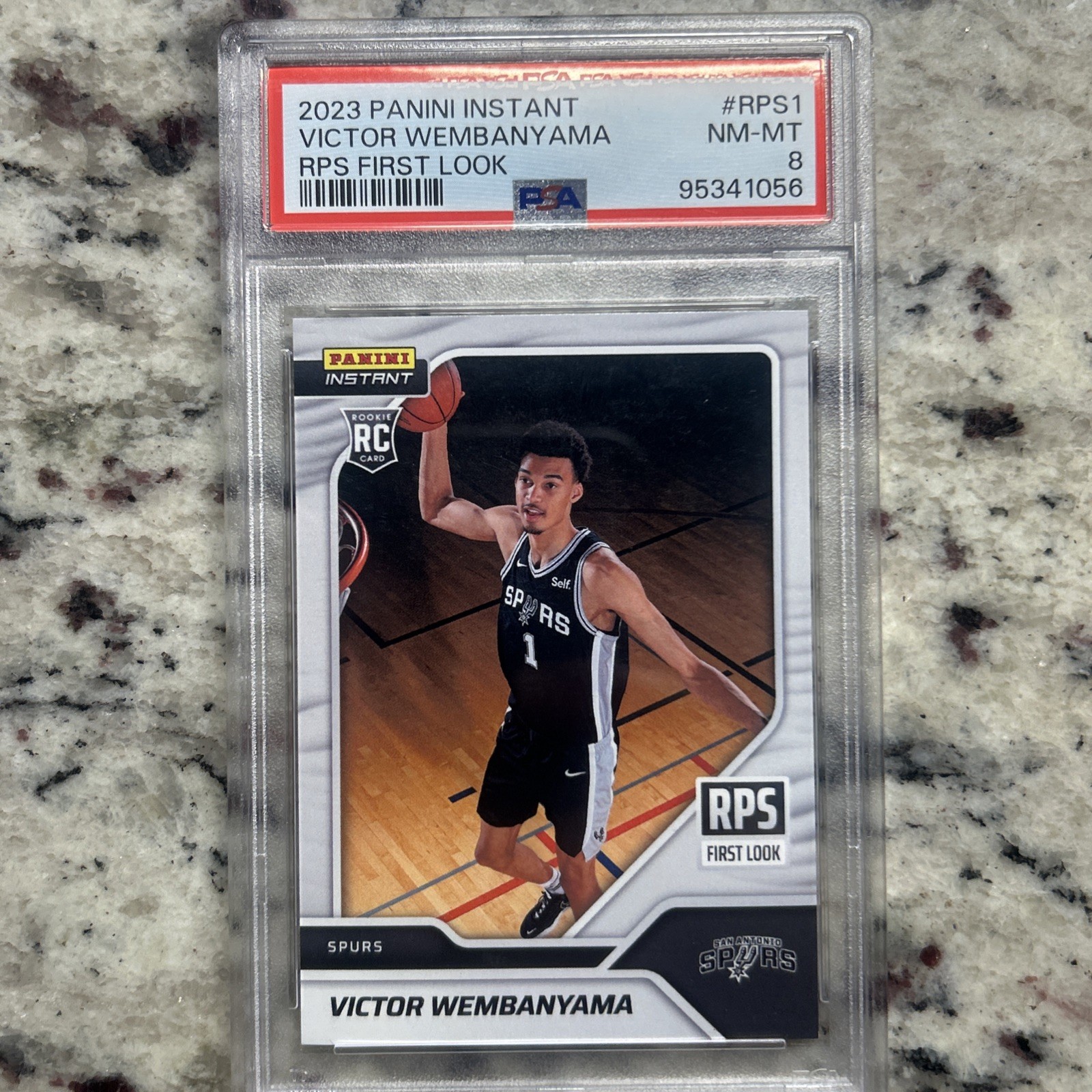2023-24 Panini Instant – Rps First Look Victor Wembanyama #RPS-1 /16791 (RC)