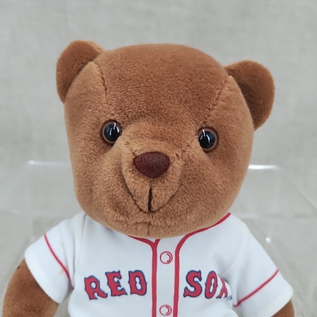 1999 Boston Red Sox MLB Fanimal Mascot Teddy Bear – 8″ Plush toy Brown Soft