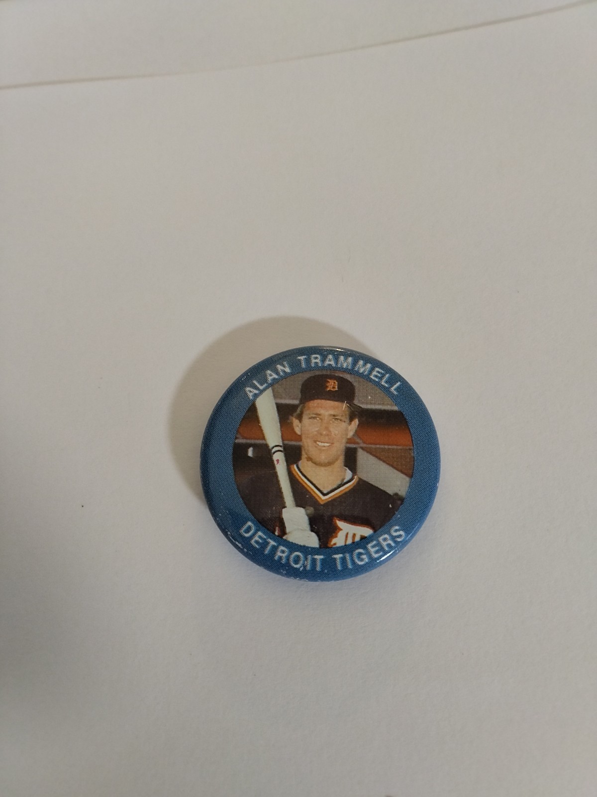 Set Of 9 Baseball Pins Detroit Tigers (1 Inch) Fun.Foods 1984