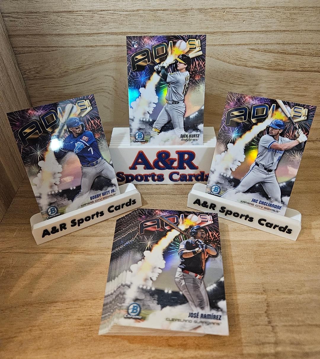 2025 Bowman Chrome – Adios Insert – You Pick – Complete Your Set