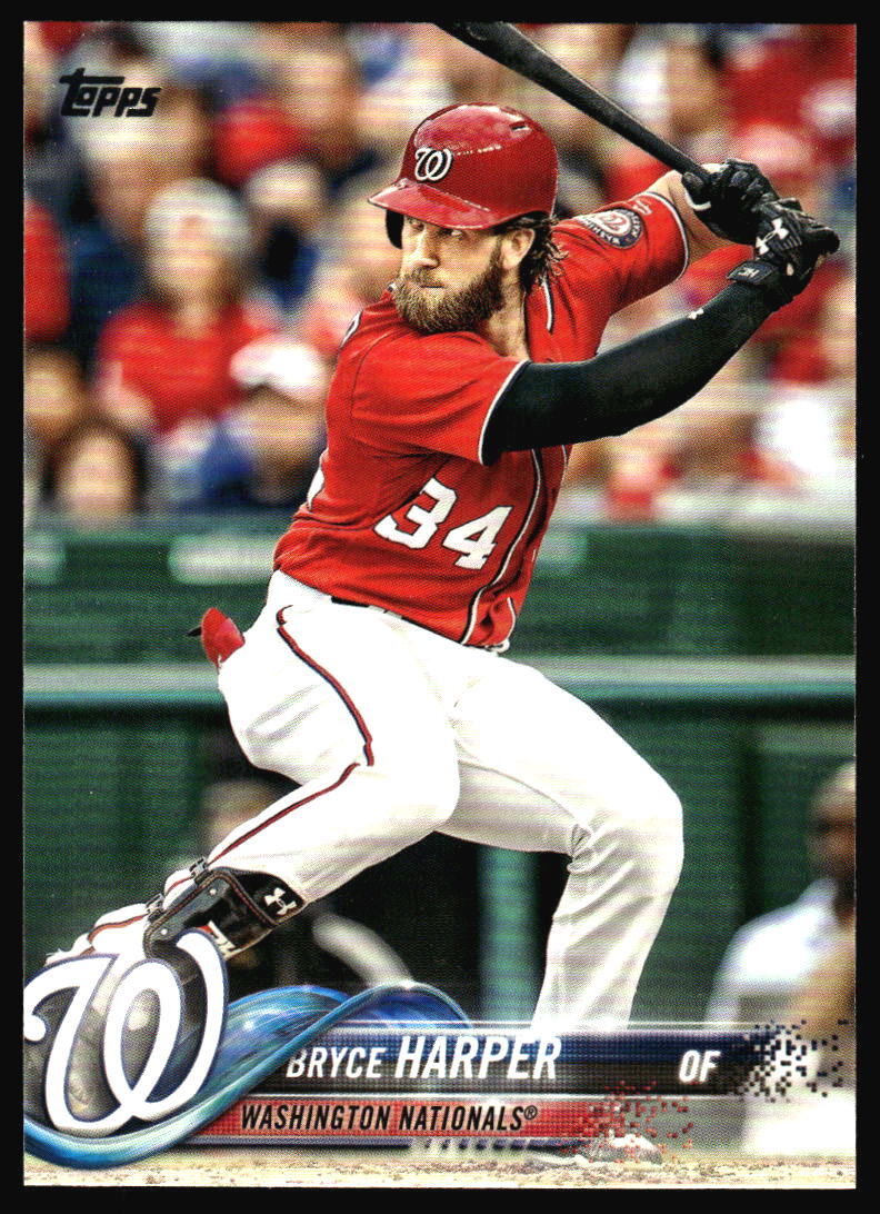 2018 Topps Bryce Harper #351 Washington Nationals