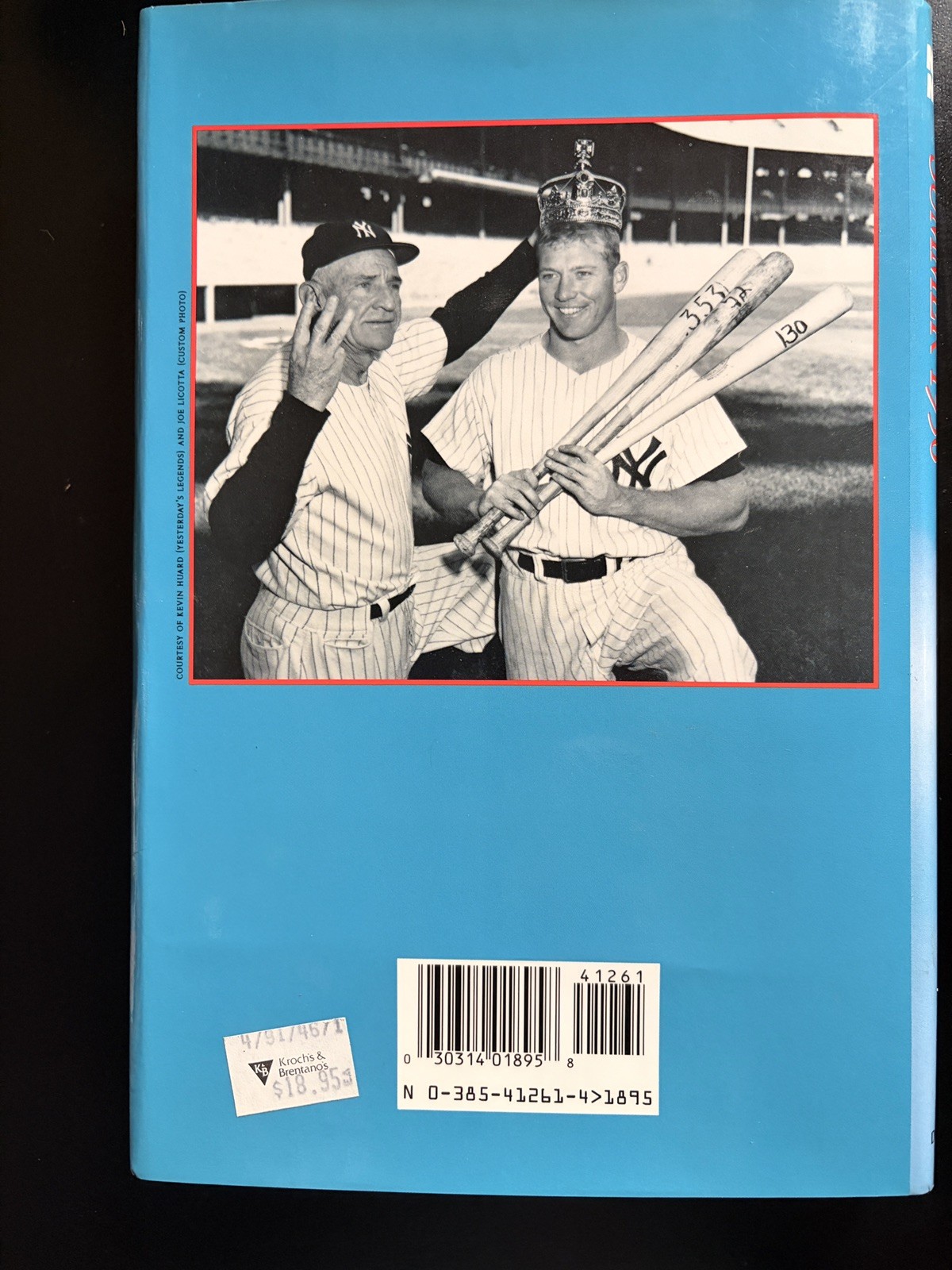 Mickey Mantle Autographed First Edition Book: My Favorite Summer 1956