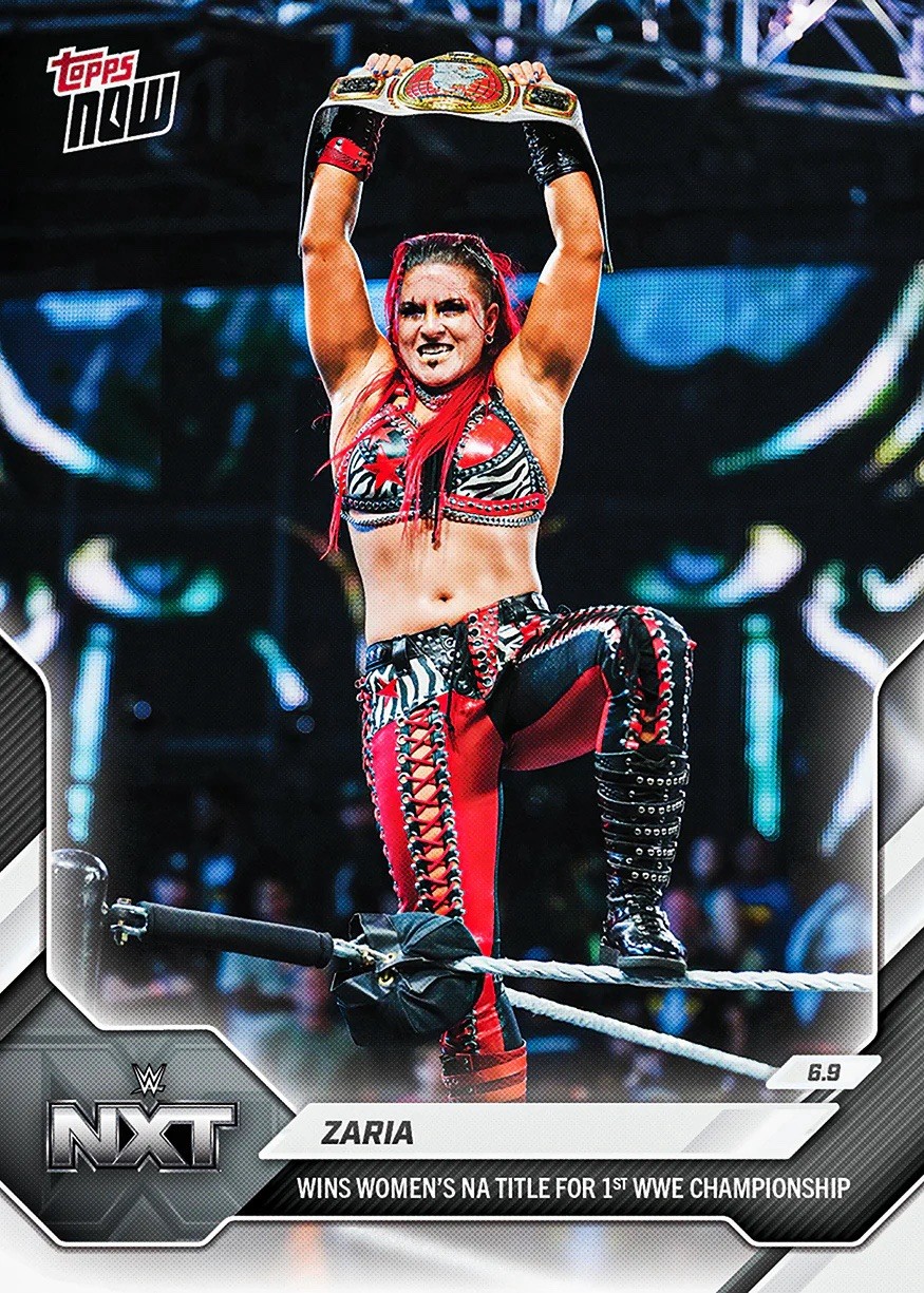 *PRE SALE* Zaria – 2026 WWE Topps NOW® – Card 64