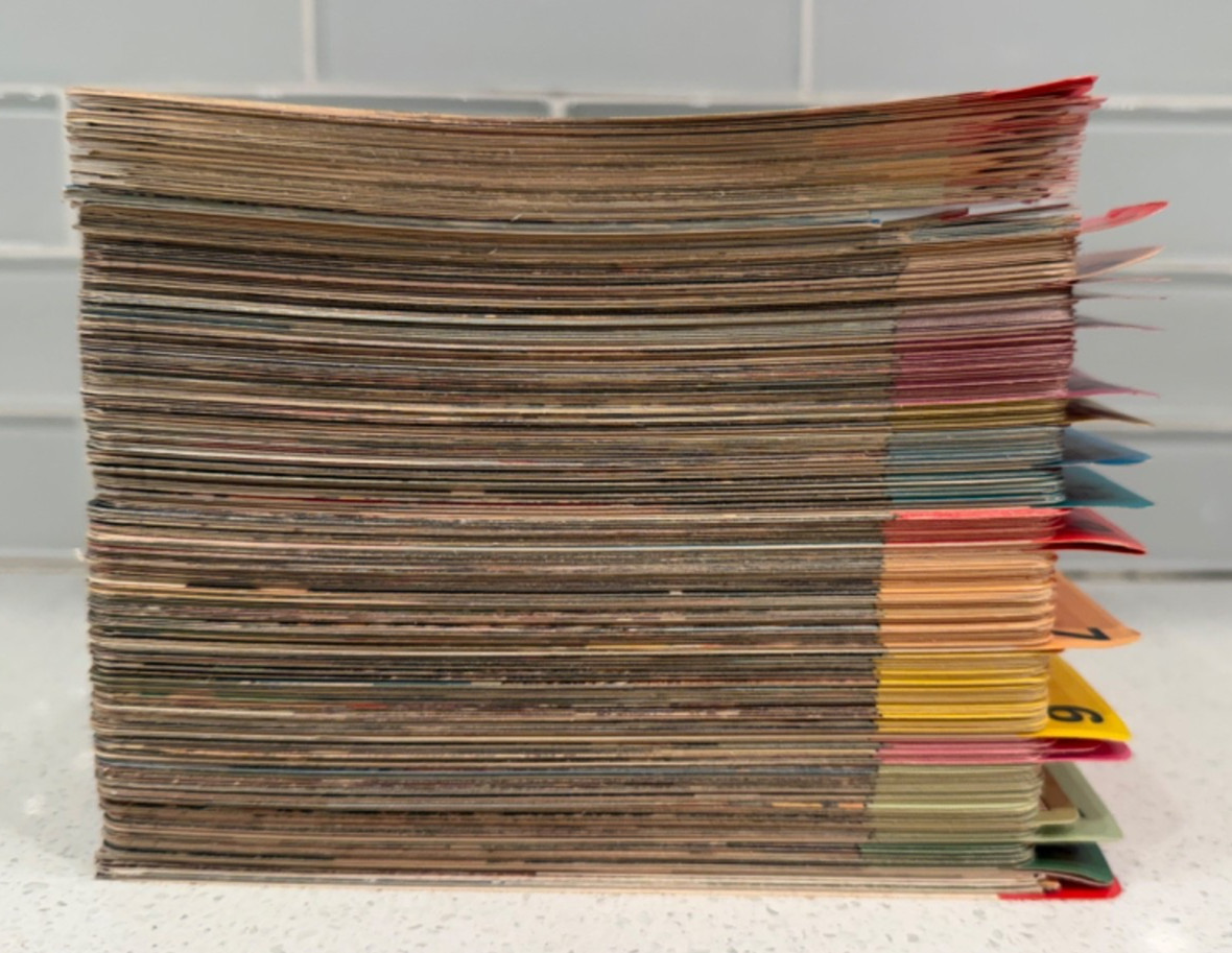 HUGE 1977-78 Sportscaster Cards – Dividers – Booklets ASSORTED 550+ piece Lot