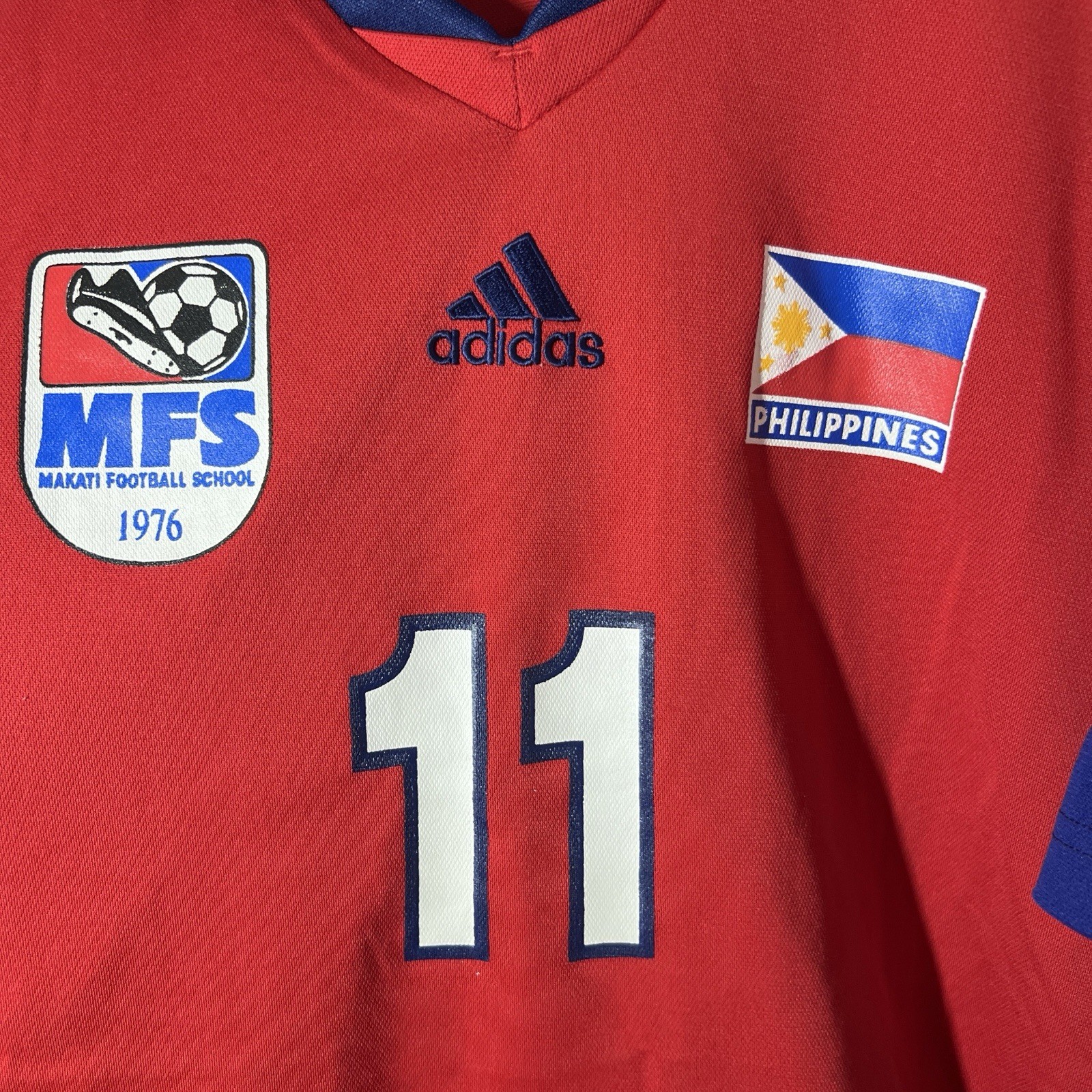 Makati Football School Europe Tour 2001 Jersey | Philippines Vintage Soccer XL