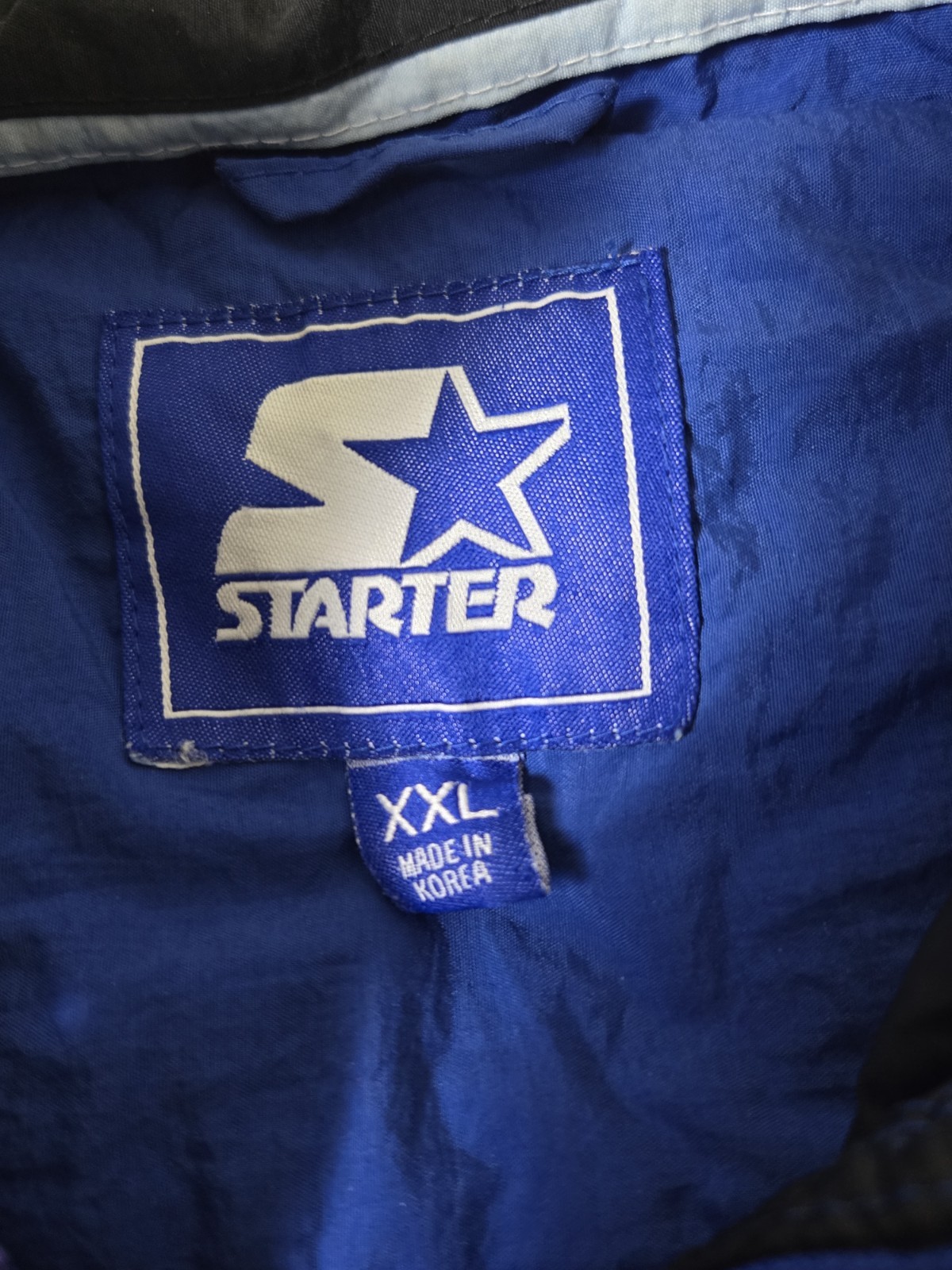 Vintage Starter University of Kentucky WildCats Puffer Jacket Blue Size XXL 90s