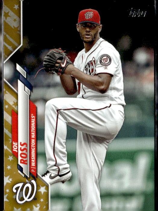 2020 Topps #647 Joe Ross Gold Star