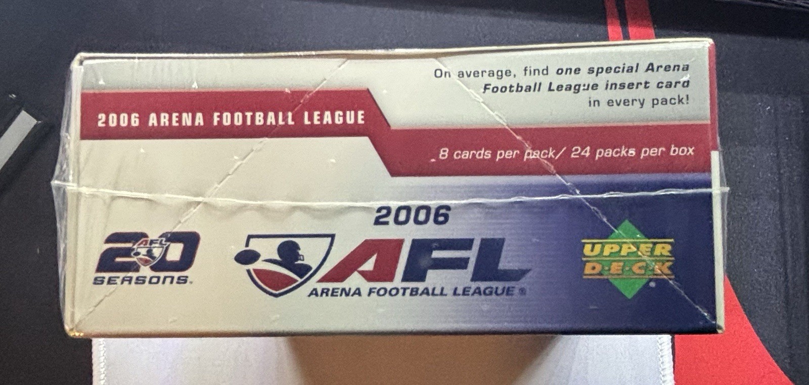 AFL Upper Deck 2006 Arena Football Leauge Sealed Box – 8 Cards A Pack / 24 Packs