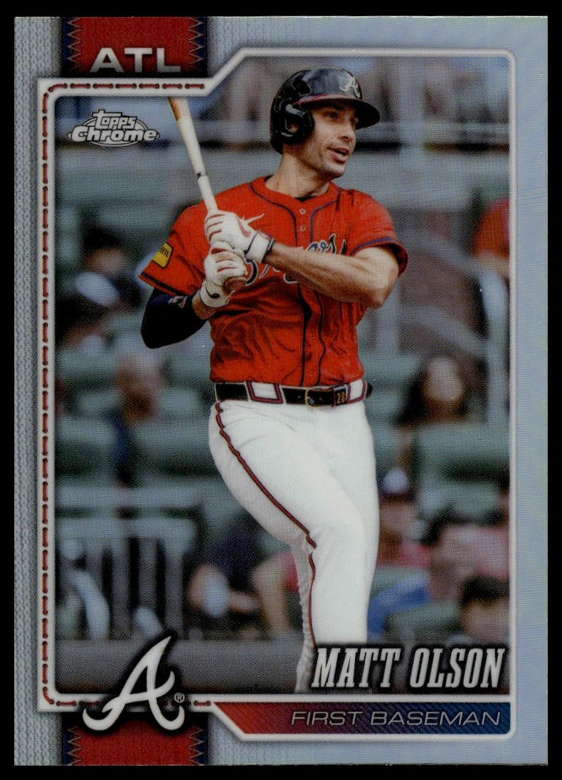 2026 Topps Chrome #241 Matt Olson Refractors