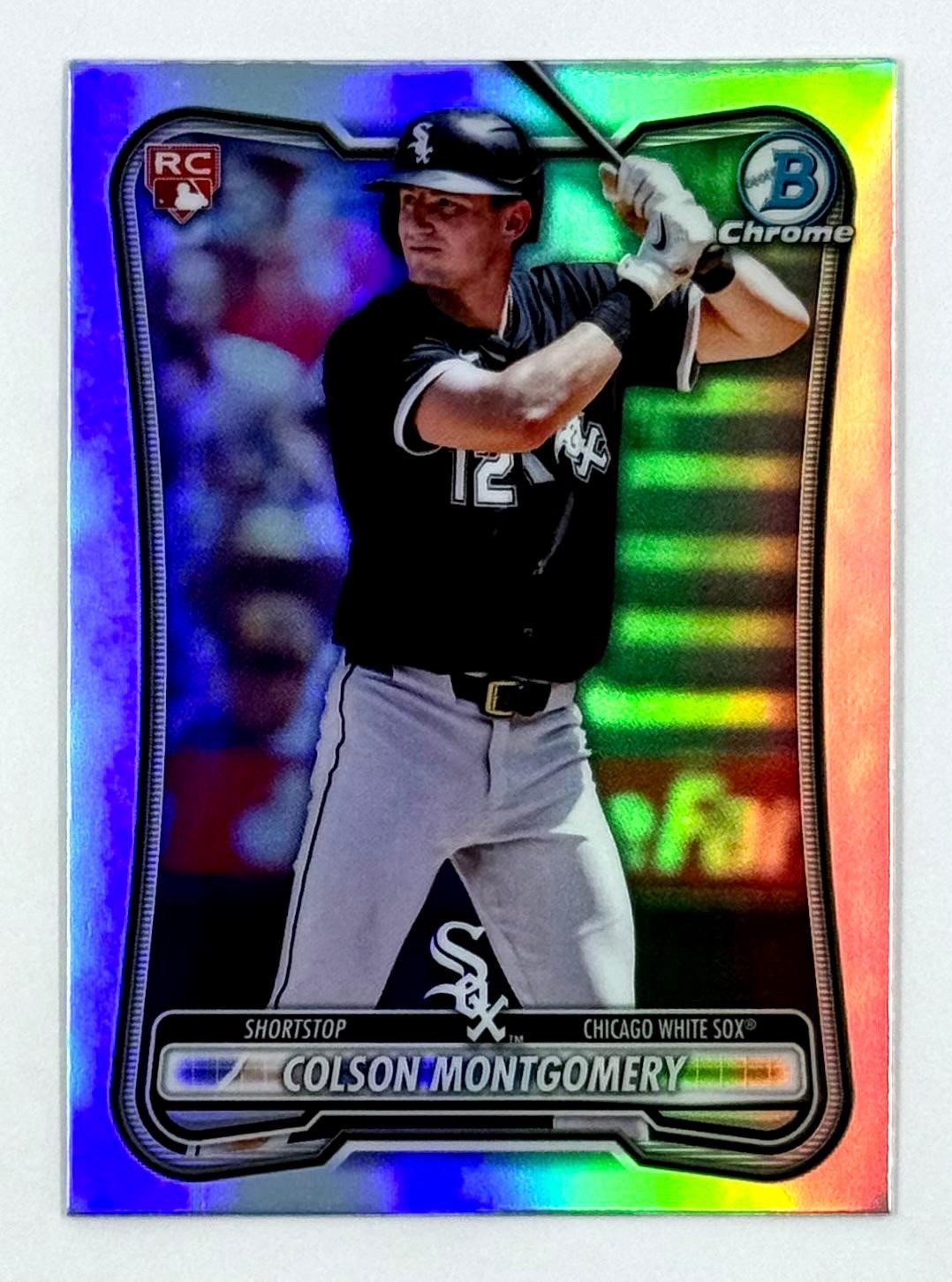 2026 Bowman Baseball Colson Montgomery #68 Rookie Red Logo Variation SSP