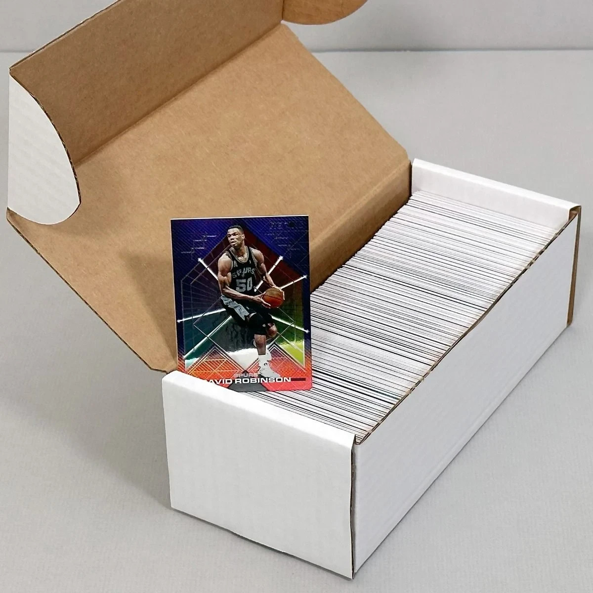 10 BCW 500 Count Cardboard Card Storage Boxes Sport Holder Case Trading Football