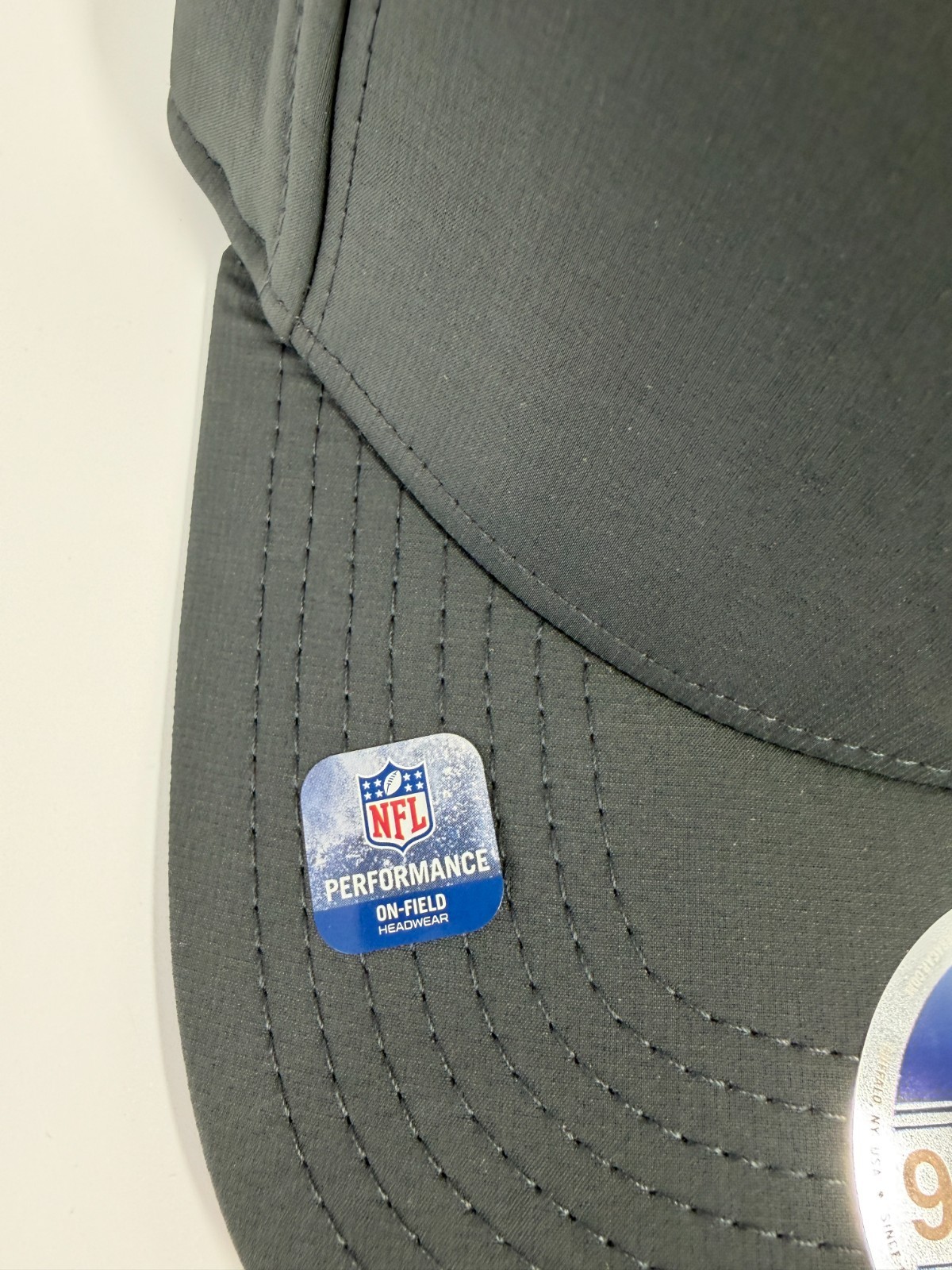 Kansas City Chiefs New Era Charcoal Sideline 9Seventy Adjustable Cap Hat NWT