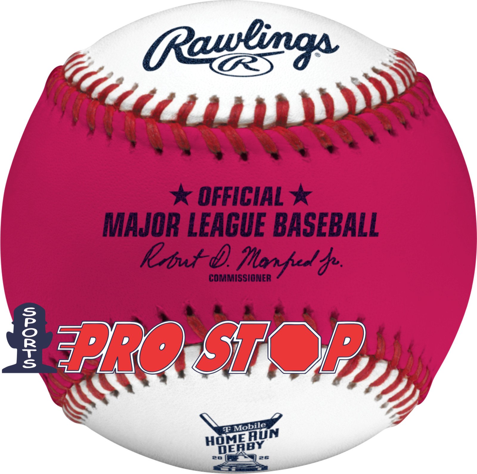 2026 Official Rawlings All Star Game PINK MONEY BALL Home Run Derby Baseball